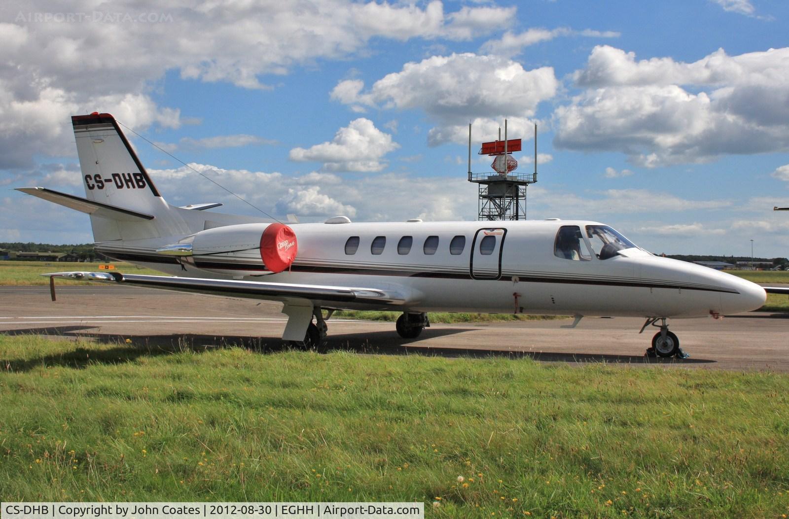 CS-DHB, 2001 Cessna 550 Citation Bravo C/N 550-1009, At CSE