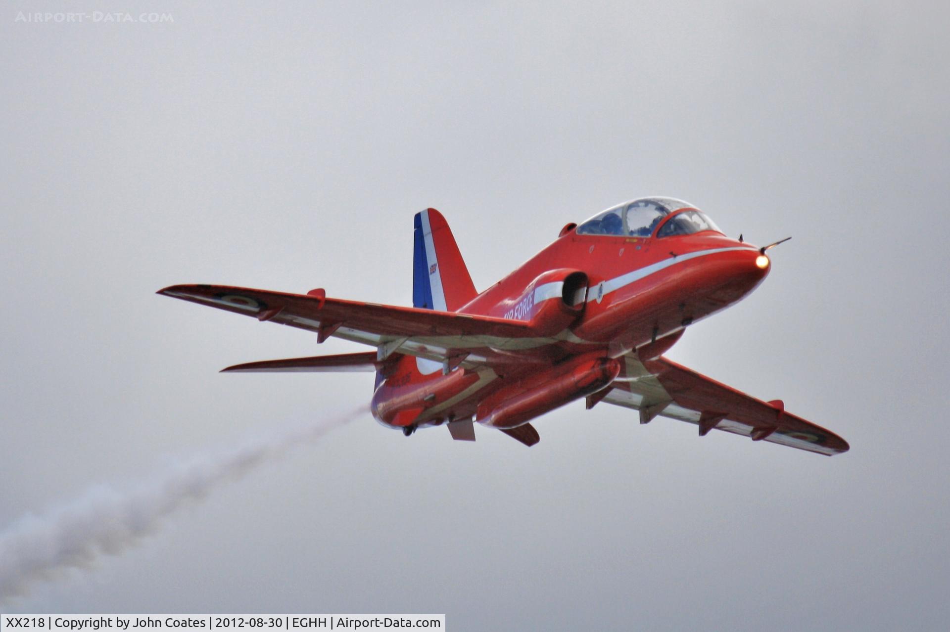 XX218, 1978 Hawker Siddeley Hawk T.1A C/N 054/312054, Seaside show