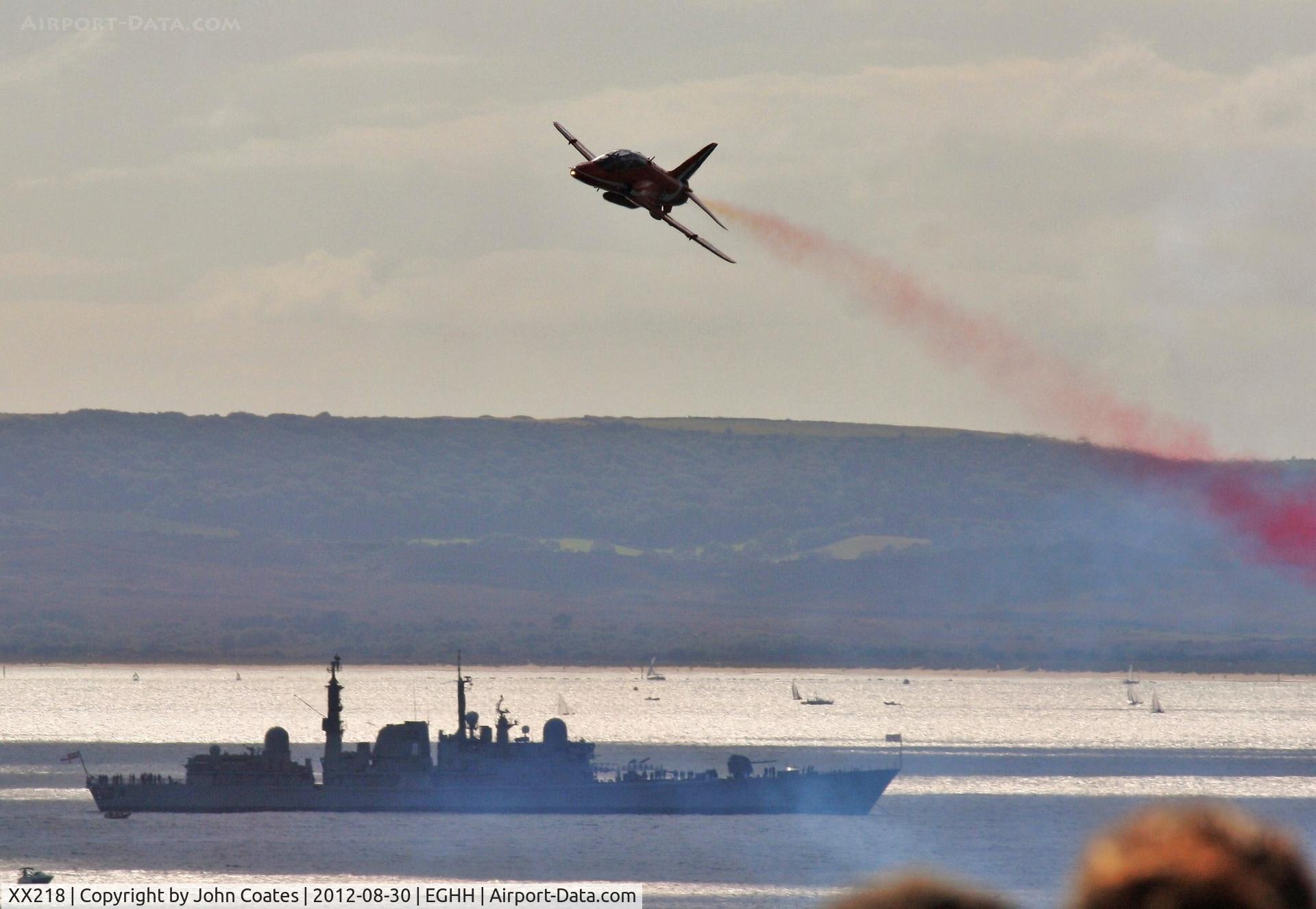 XX218, 1978 Hawker Siddeley Hawk T.1A C/N 054/312054, Seaside show