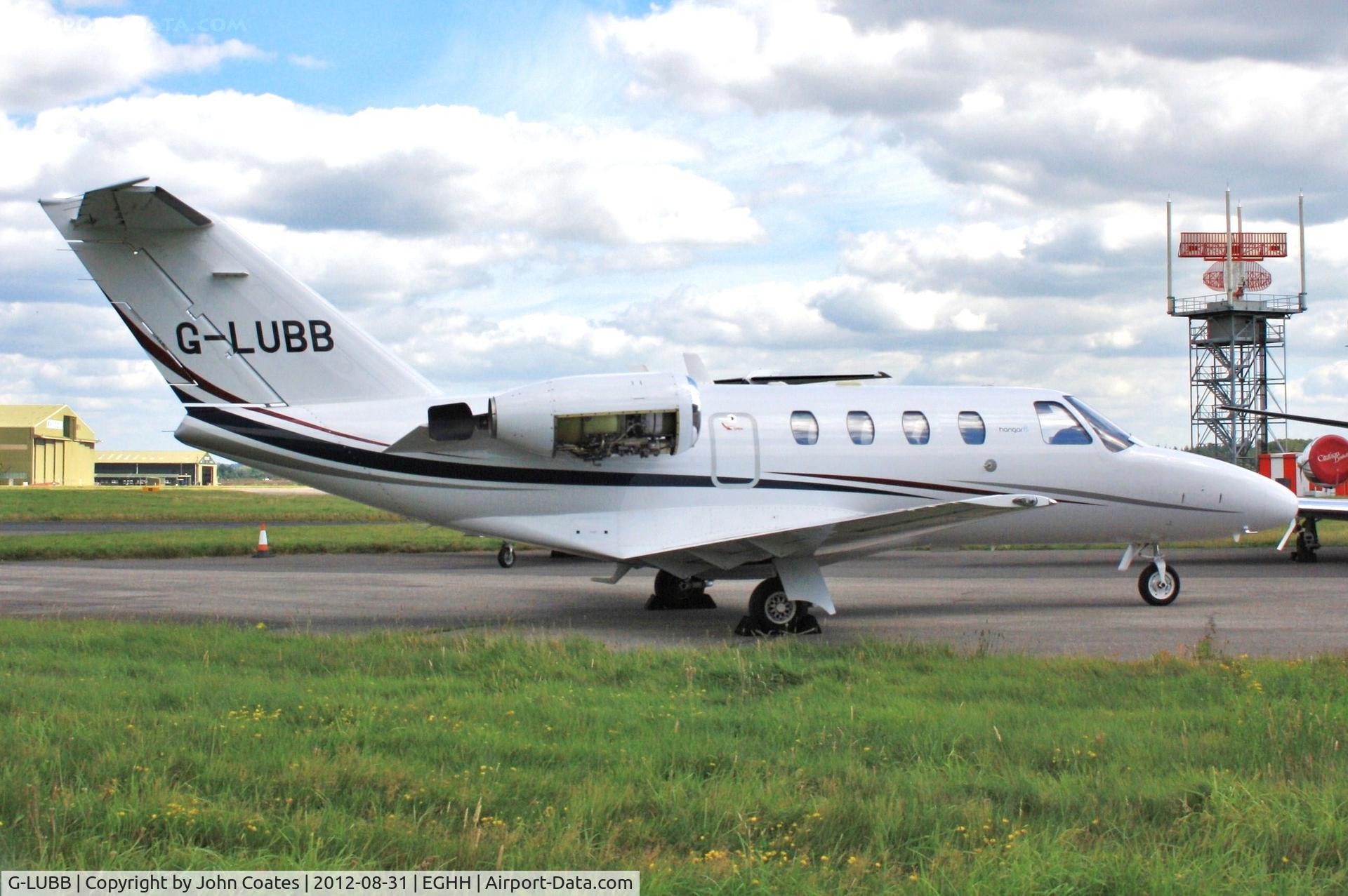 G-LUBB, 1998 Cessna 525 CitationJet C/N 525-0271, At CSE