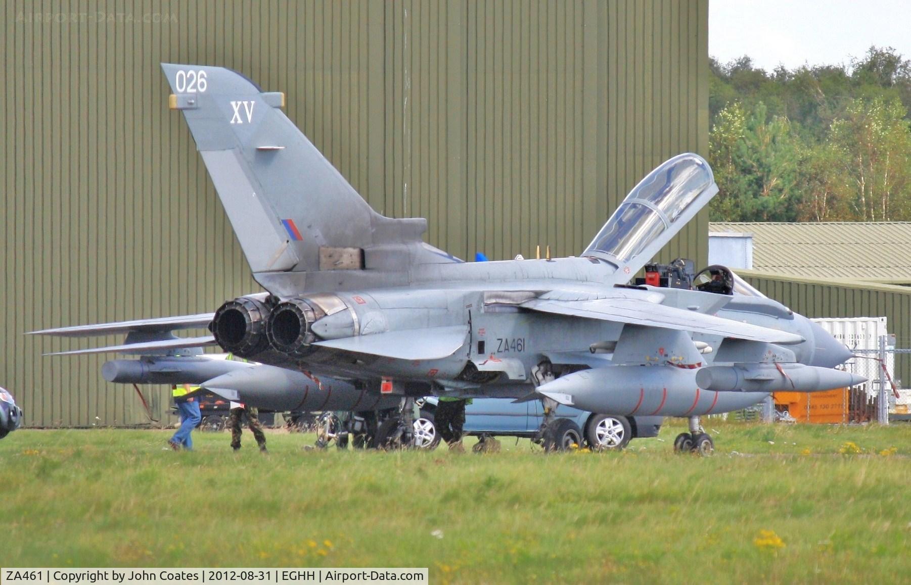 ZA461, 1983 Panavia Tornado GR.4 C/N BS091/269/3127, For seaside show