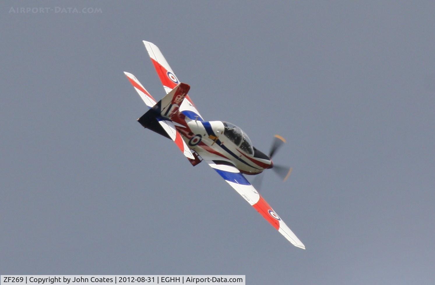 ZF269, 1991 Short S-312 Tucano T1 C/N S070/T53, Seaside show