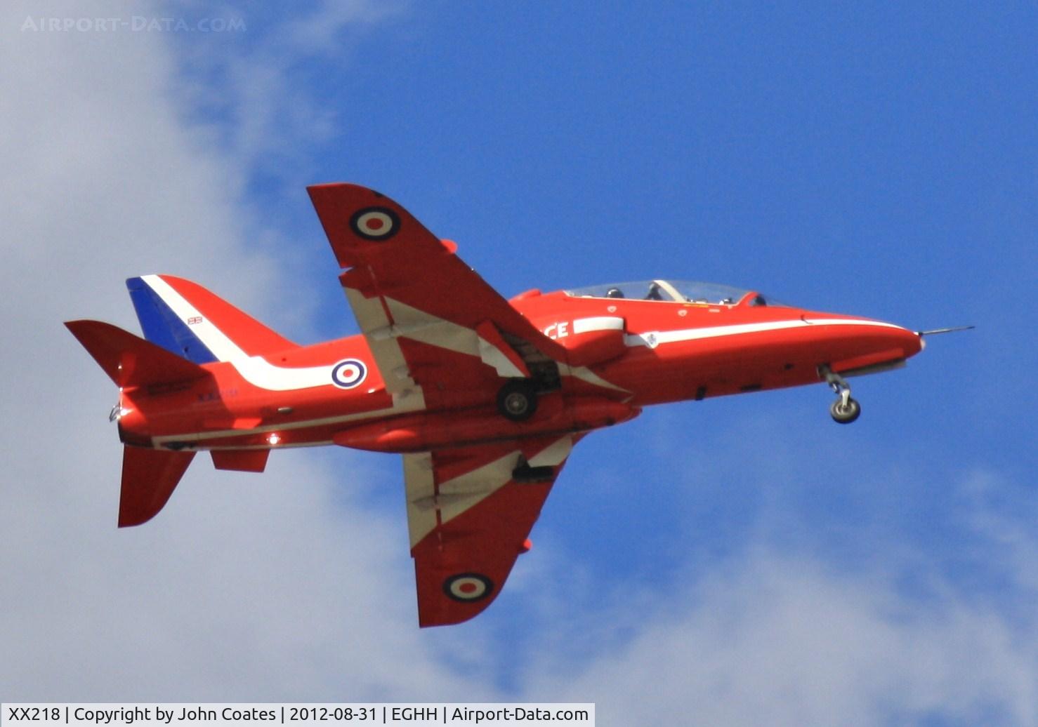 XX218, 1978 Hawker Siddeley Hawk T.1A C/N 054/312054, Seaside show