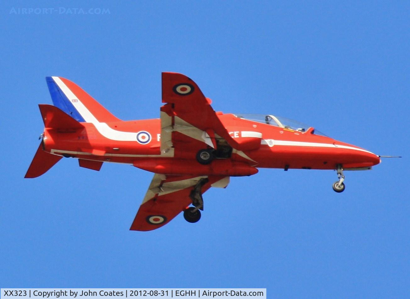 XX323, 1980 Hawker Siddeley Hawk T.1 C/N 167/312148, Seaside show