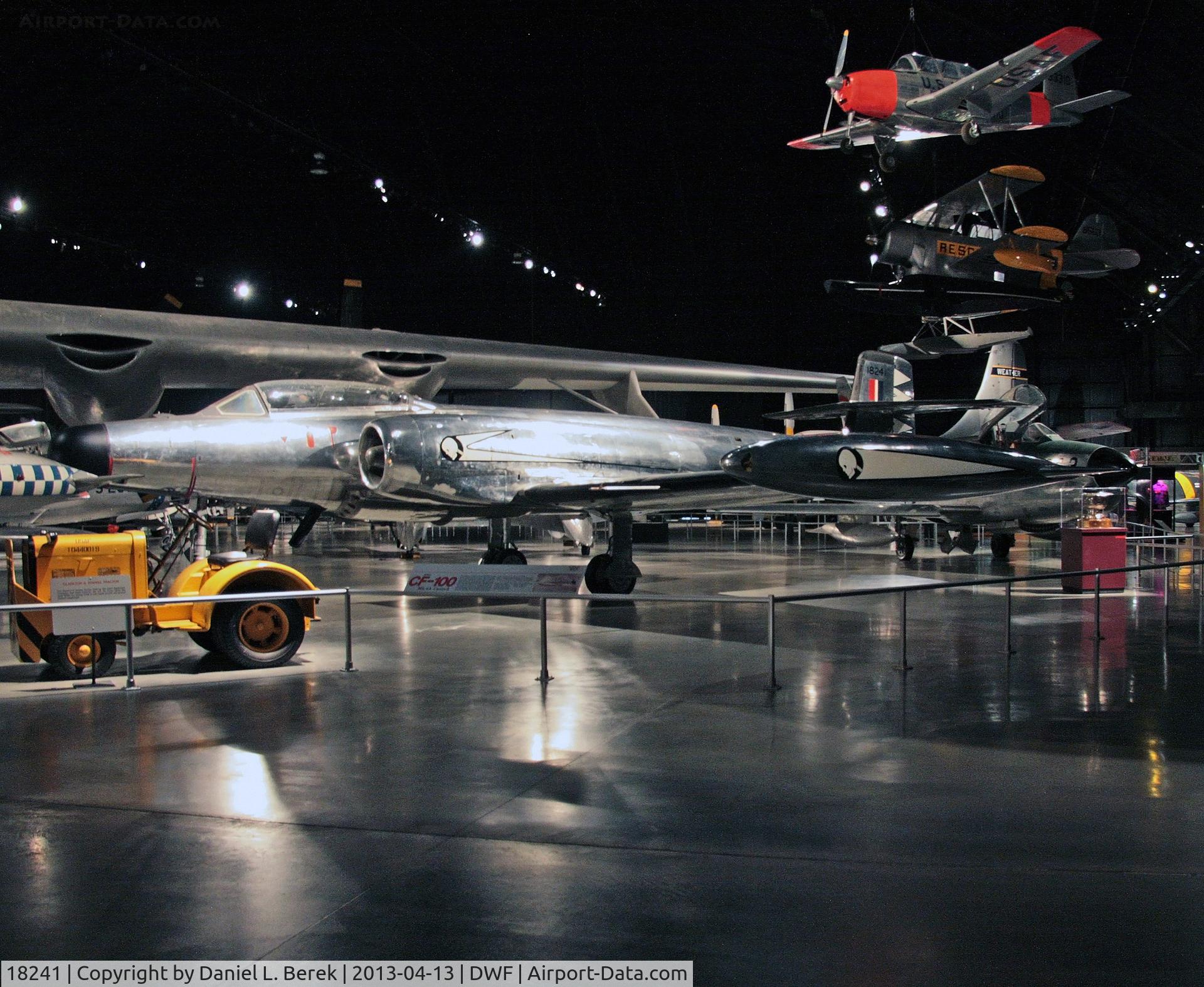 18241, 1954 Avro Canada CF-100 Mk.4A Canuck C/N 141, The all-weather CF-100 was the only Canadian-designed and Canadian-built fighter to go into large-scale production.
