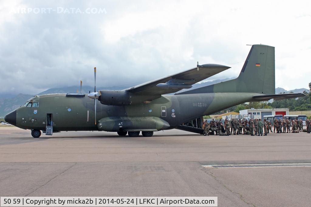 50 59, Transall C-160D C/N D81, Parked