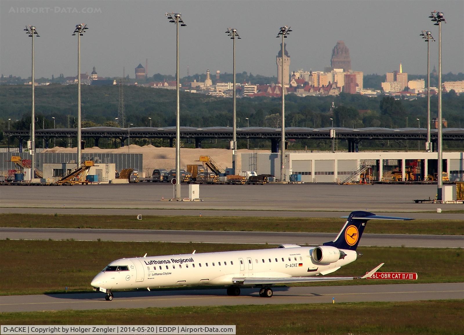 D-ACKE, 2006 Bombardier CRJ-900LR (CL-600-2D24) C/N 15081, On taxi along S5.....