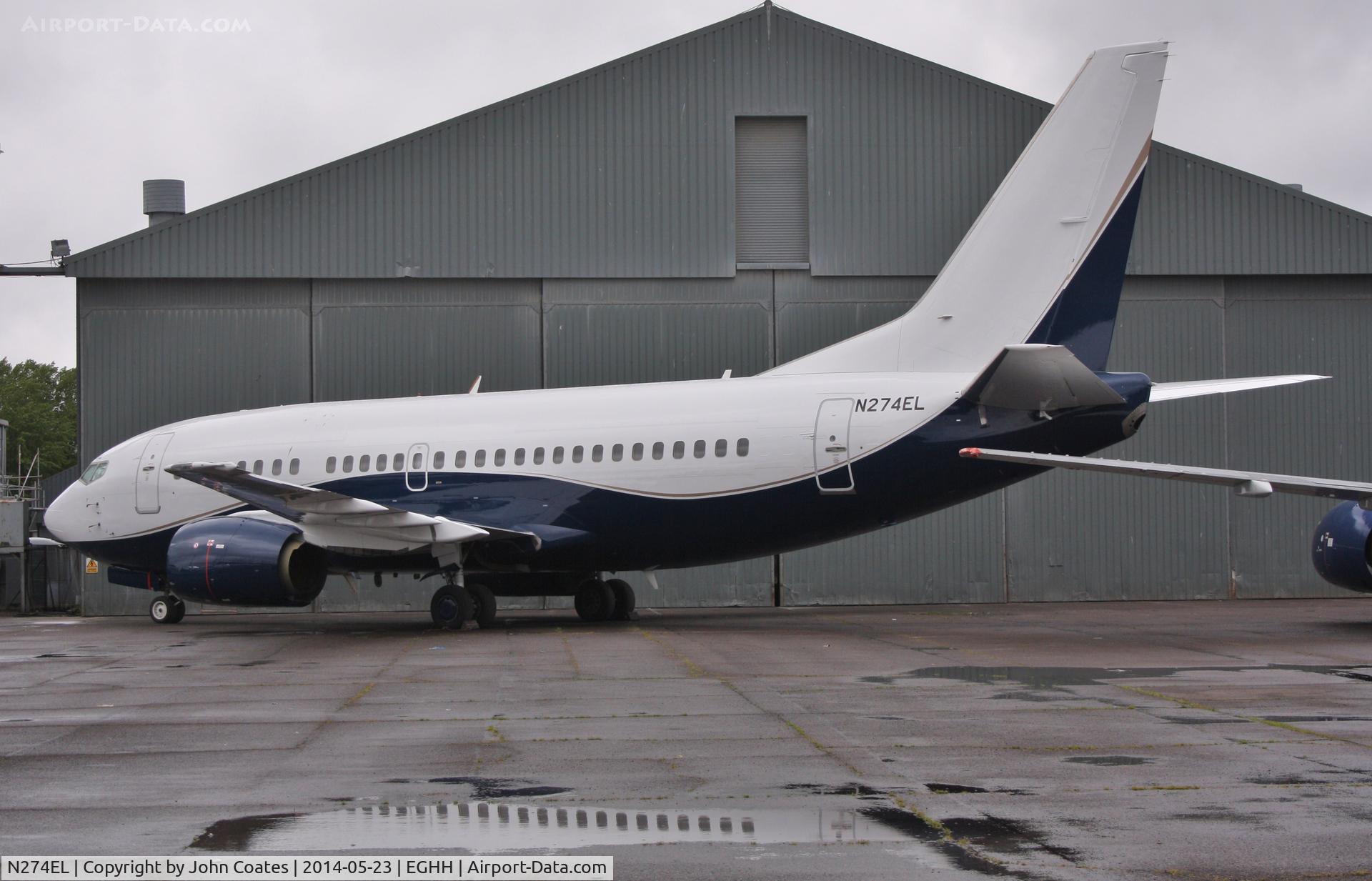 N274EL, 1991 Boeing 737-505 C/N 24274, Just repainted - again