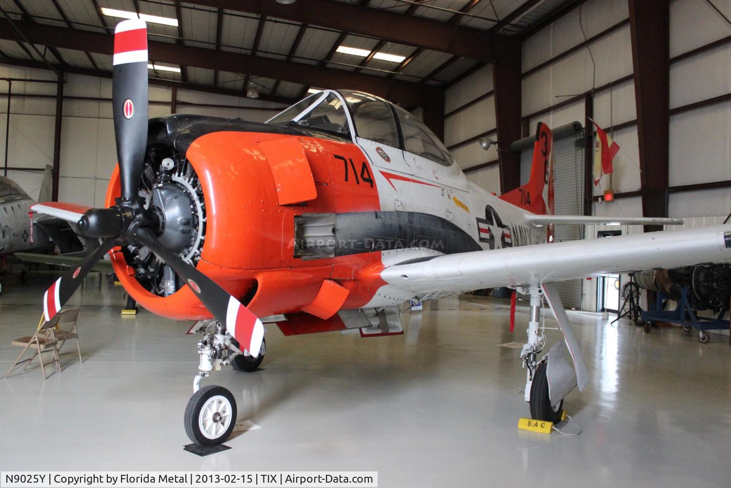 N9025Y, 1956 North American T-28C Trojan C/N 226-152, T-28C Trojan at Valiant Air Command