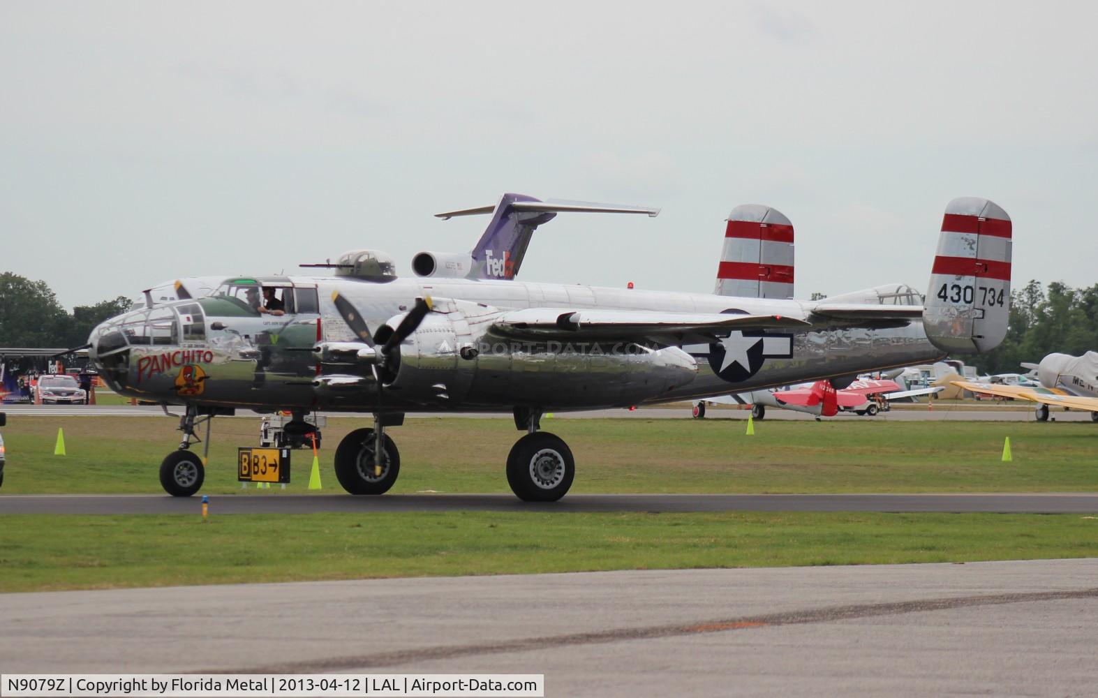 N9079Z, 1944 North American TB-25N Mitchell C/N 108-34009, Panchito at Sun N Fun