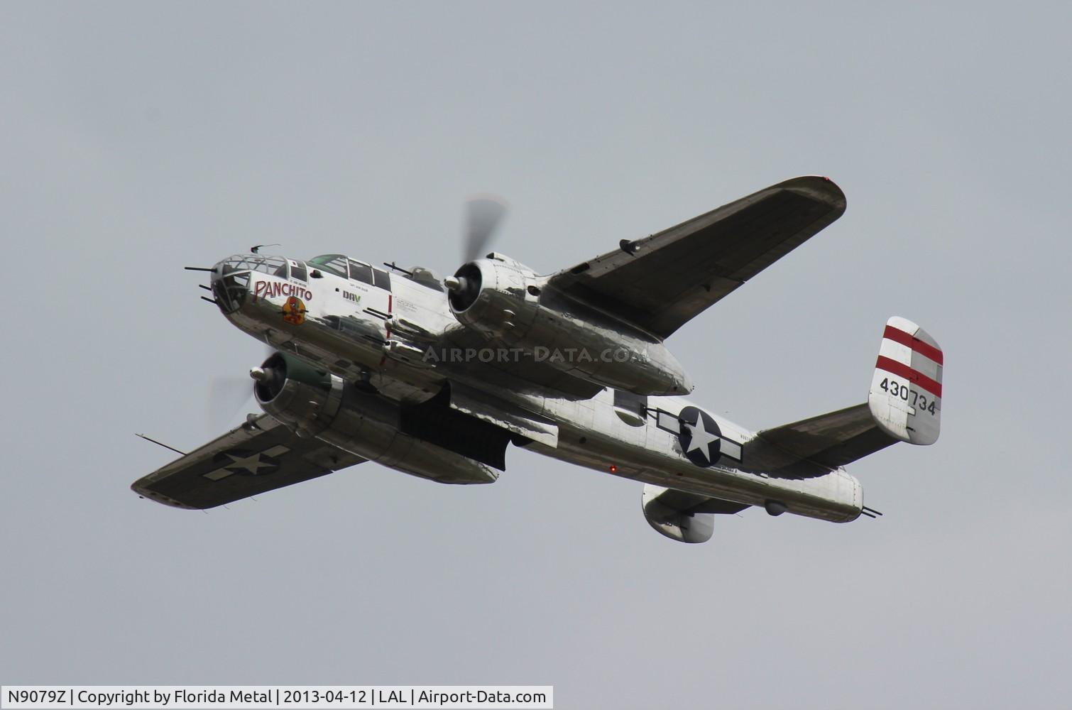 N9079Z, 1944 North American TB-25N Mitchell C/N 108-34009, Panchito at Sun N Fun