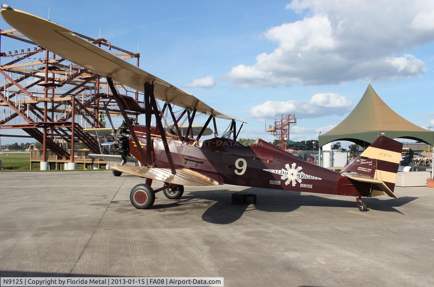 N9125, 1931 New Standard D-25A C/N 205, New Standard D-25 biplane rides at Fantasy of Flight