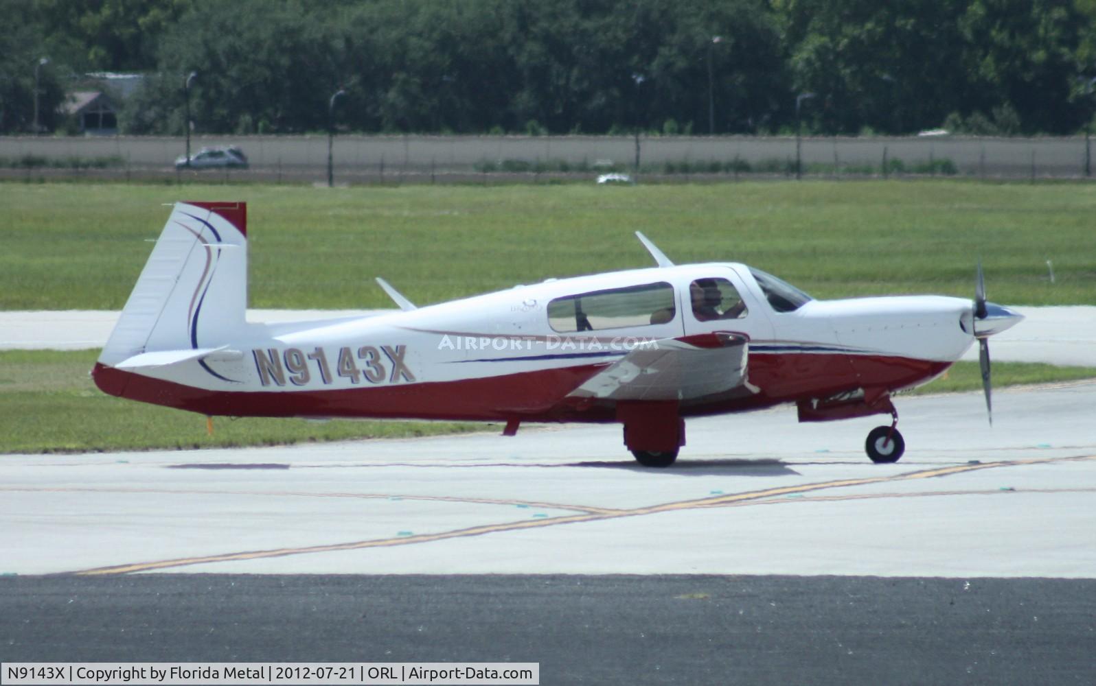 N9143X, 1991 Mooney M20M Bravo C/N 27-0090, Mooney M20M