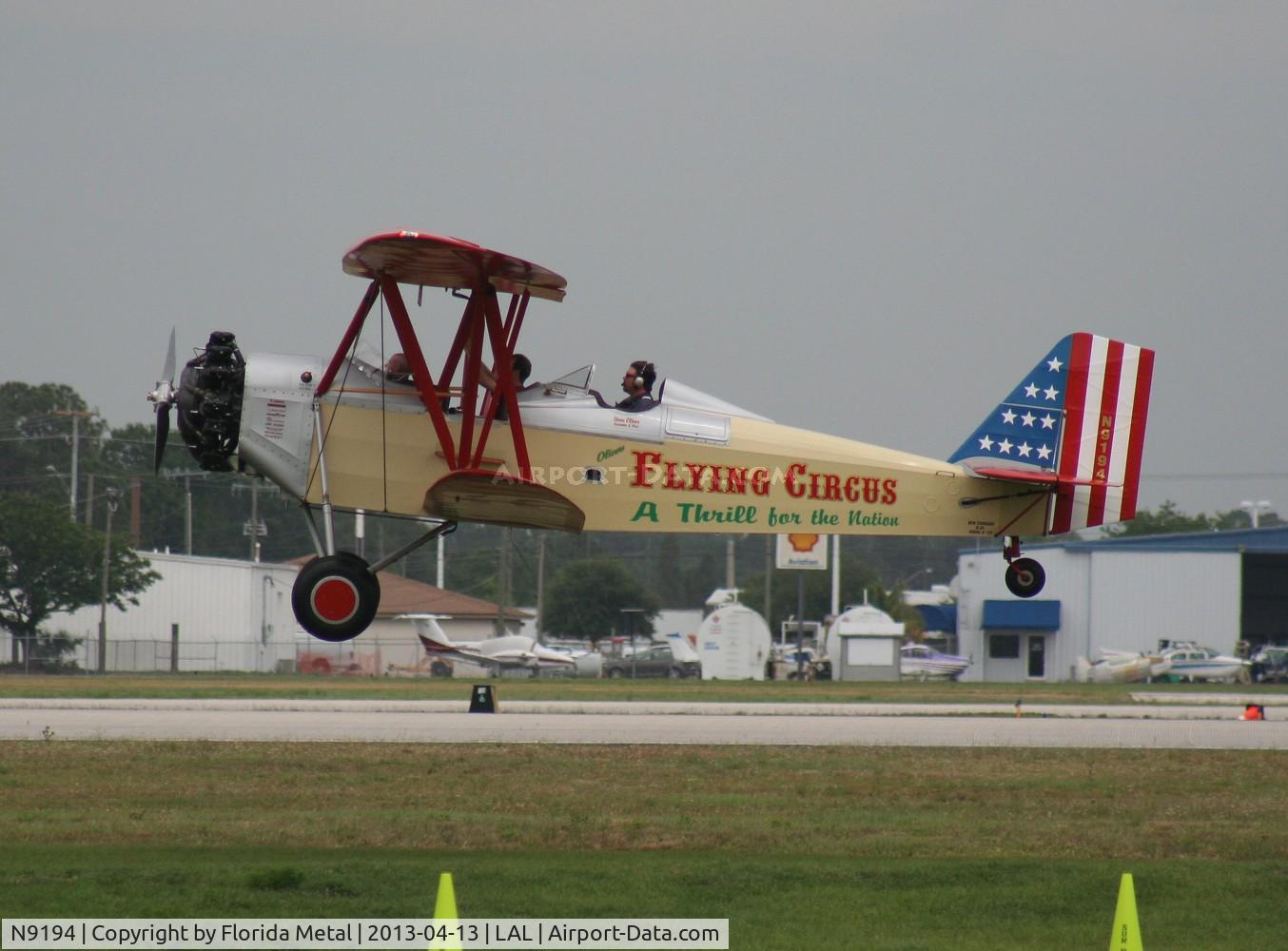 N9194, 1929 New Standard D-25 C/N 133, New Standard D-25 giving rides at Sun N Fun