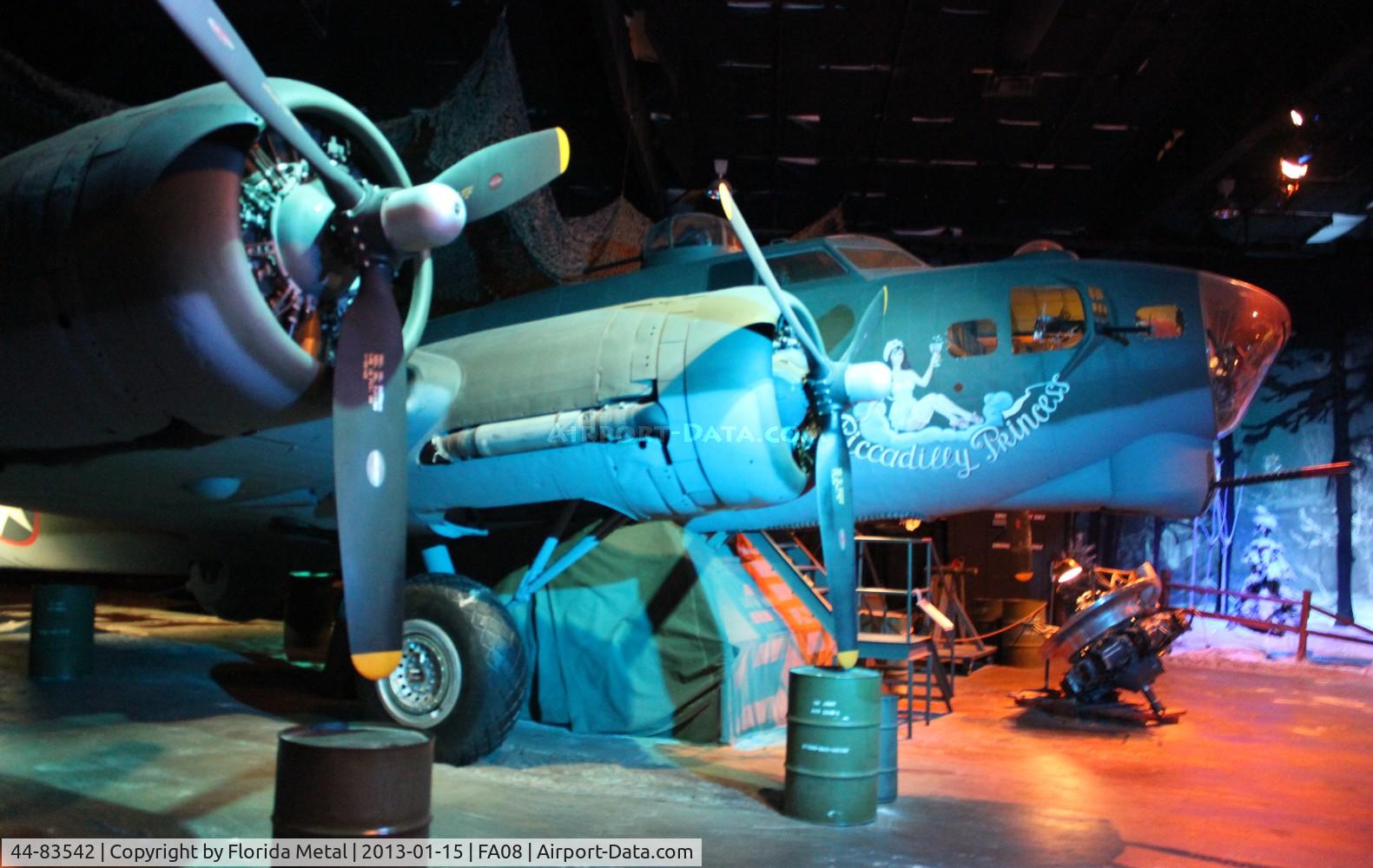 44-83542, 1944 Boeing B-17G Flying Fortress C/N 32183, Piccadilly Princess reg- N9324Z at Fantasy of Flight