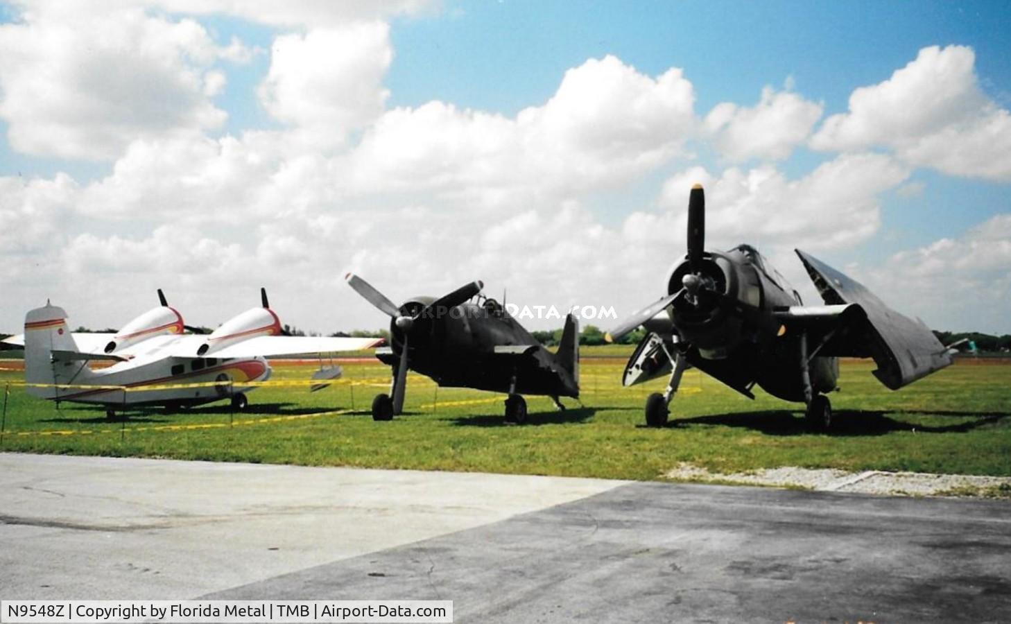 N9548Z, 1939 Grumman TBM-3E Avenger C/N 4503 (Bu91598), Seen at Kermit Weeks old museum down at Tamiami Airport back in May 2001