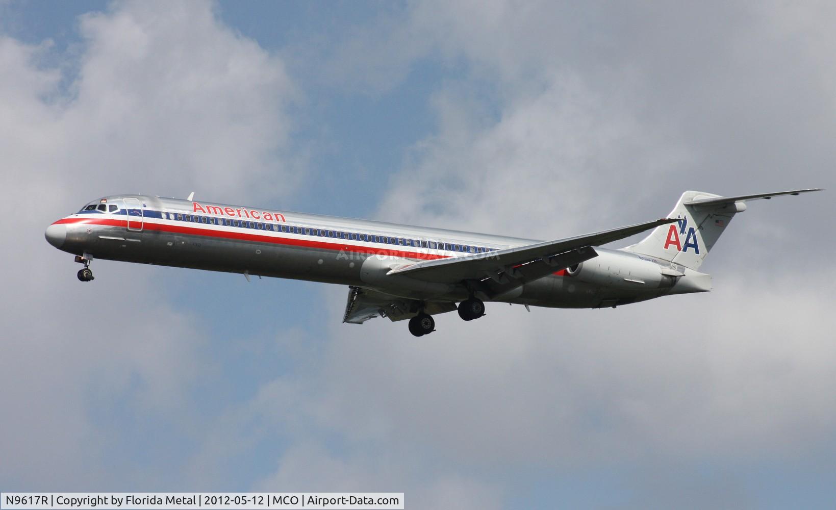 N9617R, 1997 McDonnell Douglas MD-83 (DC-9-83) C/N 53564, American MD-83