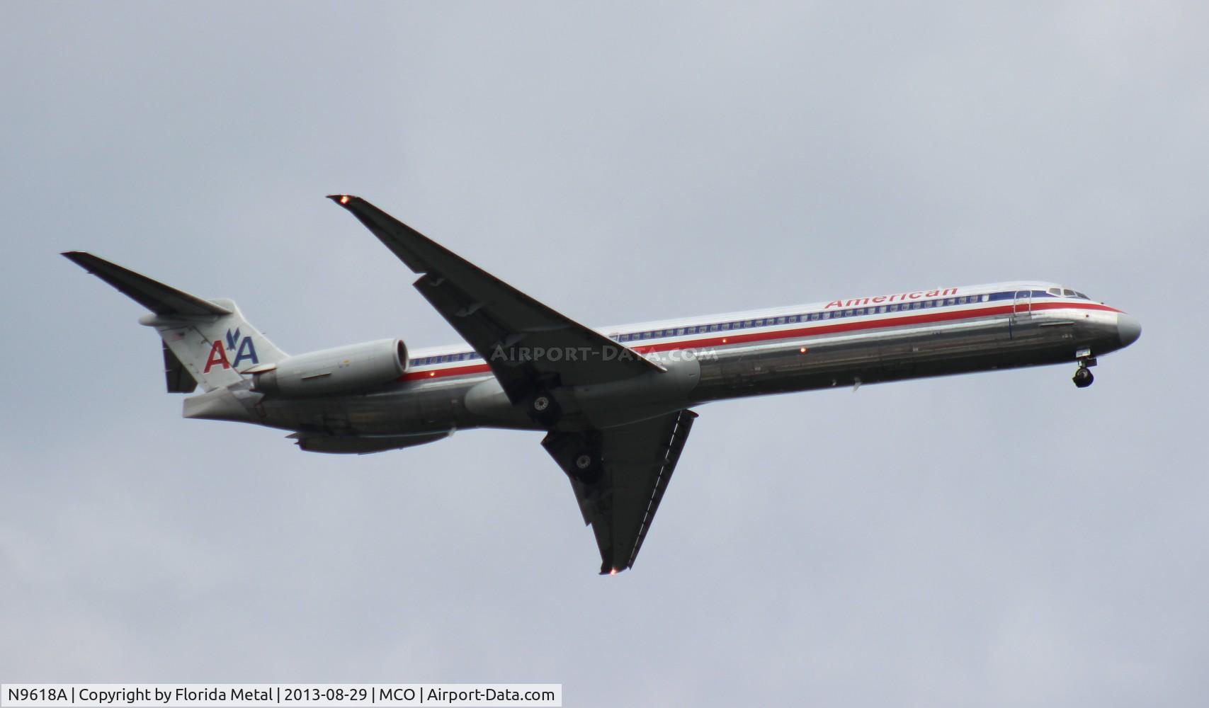 N9618A, 1997 McDonnell Douglas MD-83 (DC-9-83) C/N 53565, American MD-83