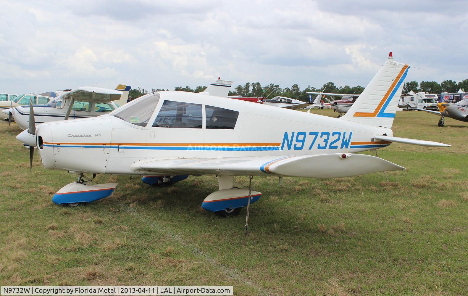 N9732W, 1967 Piper PA-28-140 C/N 28-23212, PA-28-140 at Sun N Fun