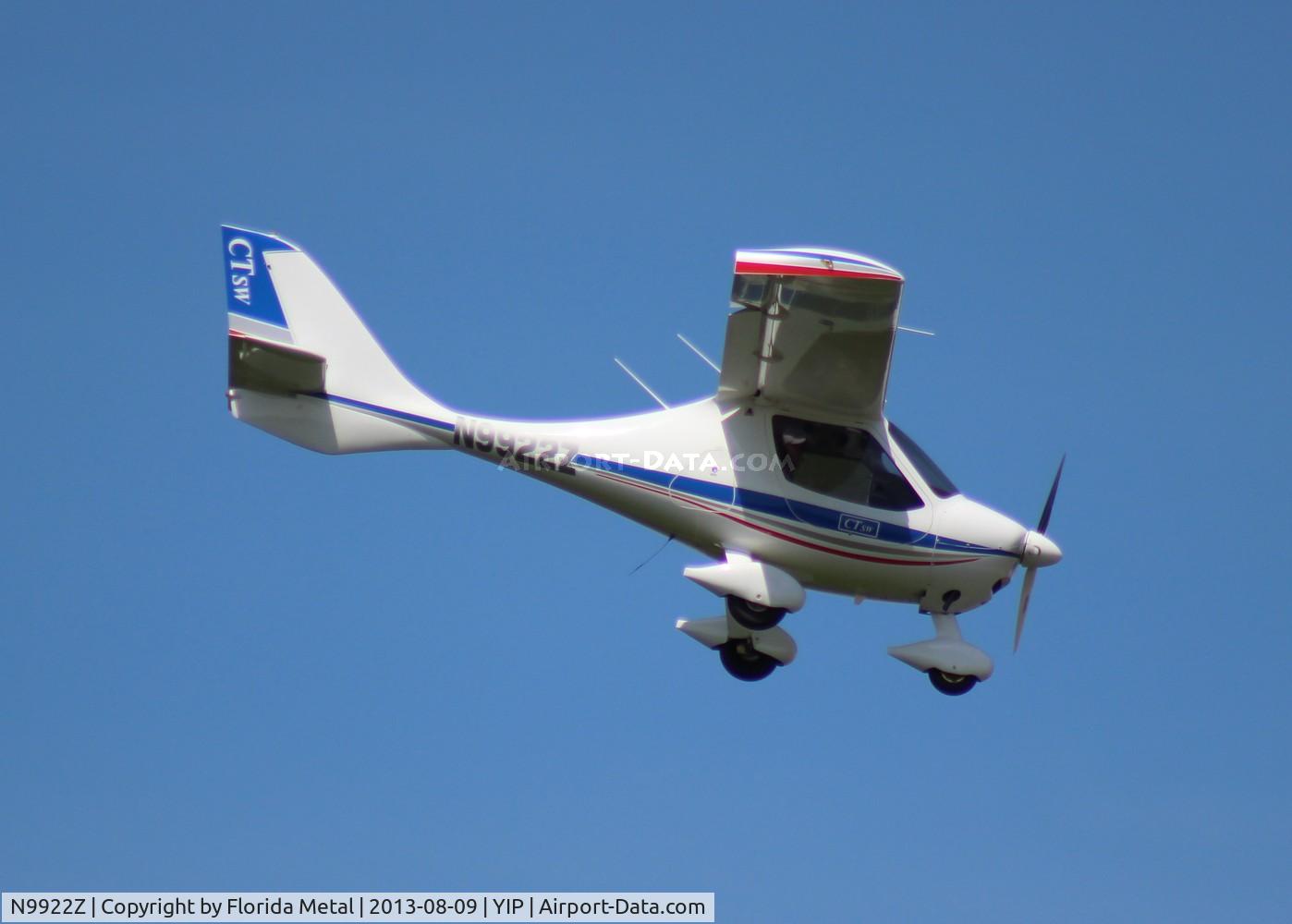 N9922Z, 2006 Flight Design CTSW C/N 06-08-02, Flight Design CTSW