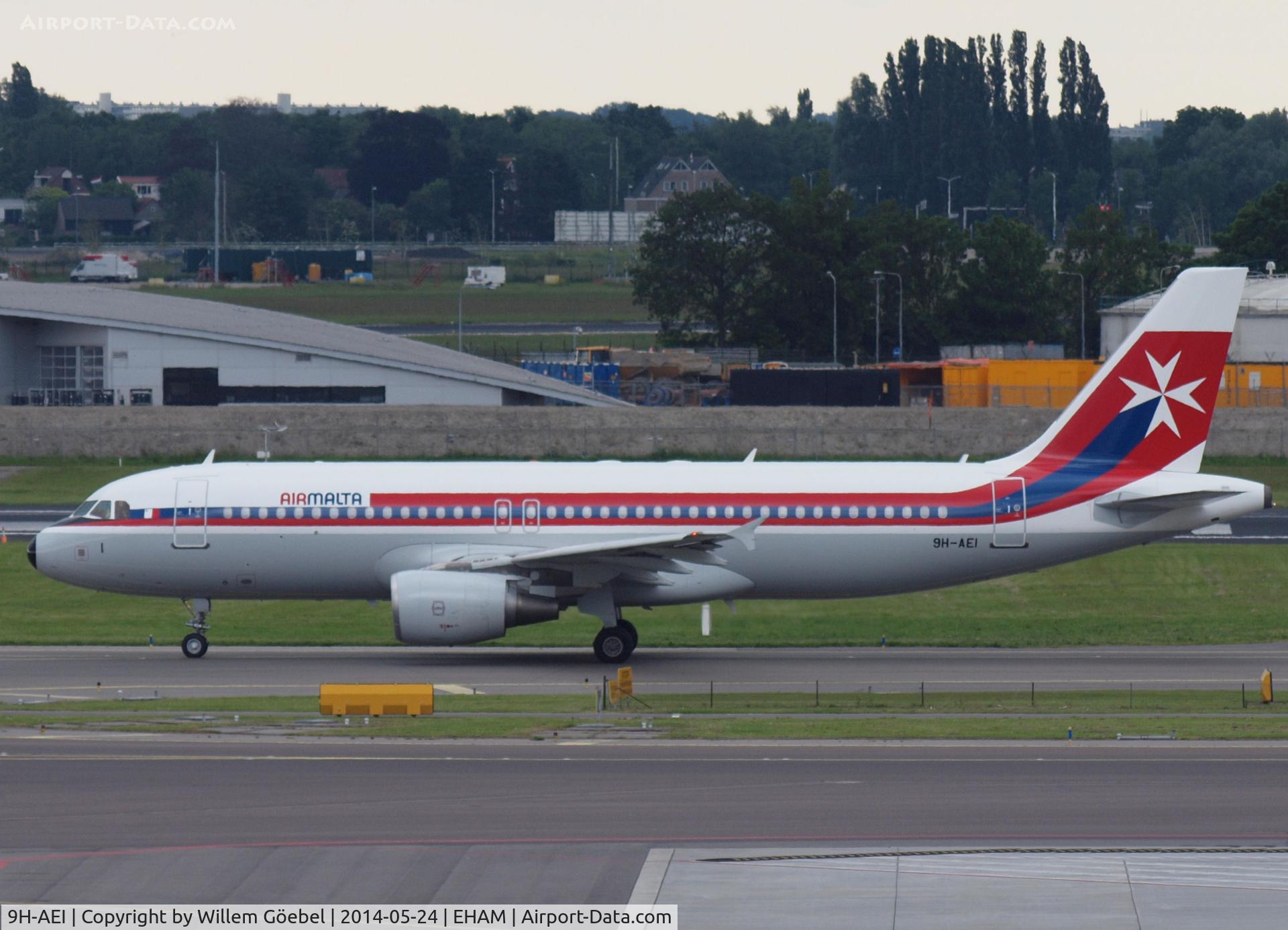 9H-AEI, 2004 Airbus A320-214 C/N 2189, Taxi to the runway of Schiphol Airport