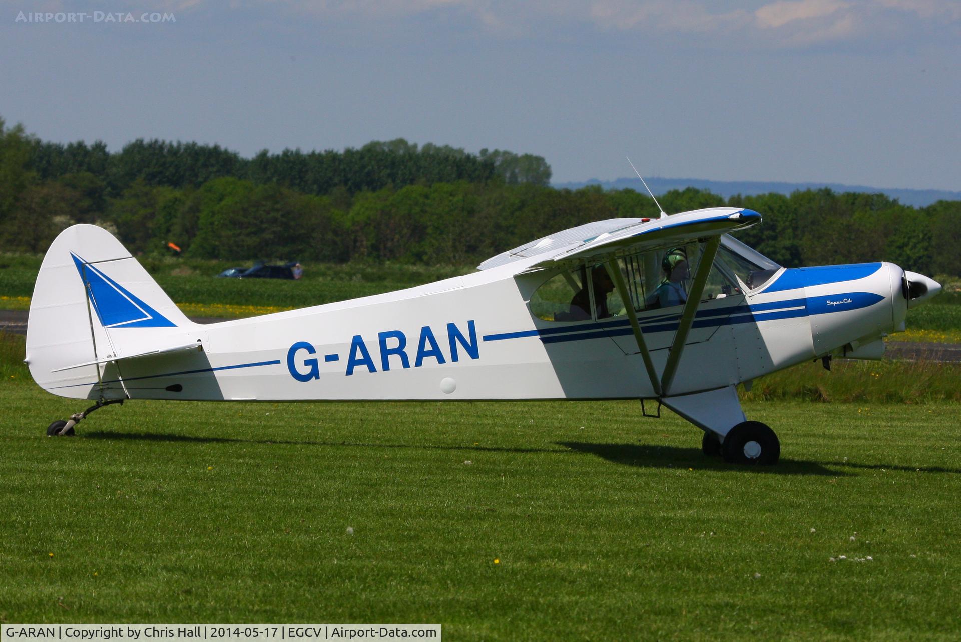 G-ARAN, 1960 Piper PA-18-150 Super Cub C/N 18-7307, Visitor from Leicester