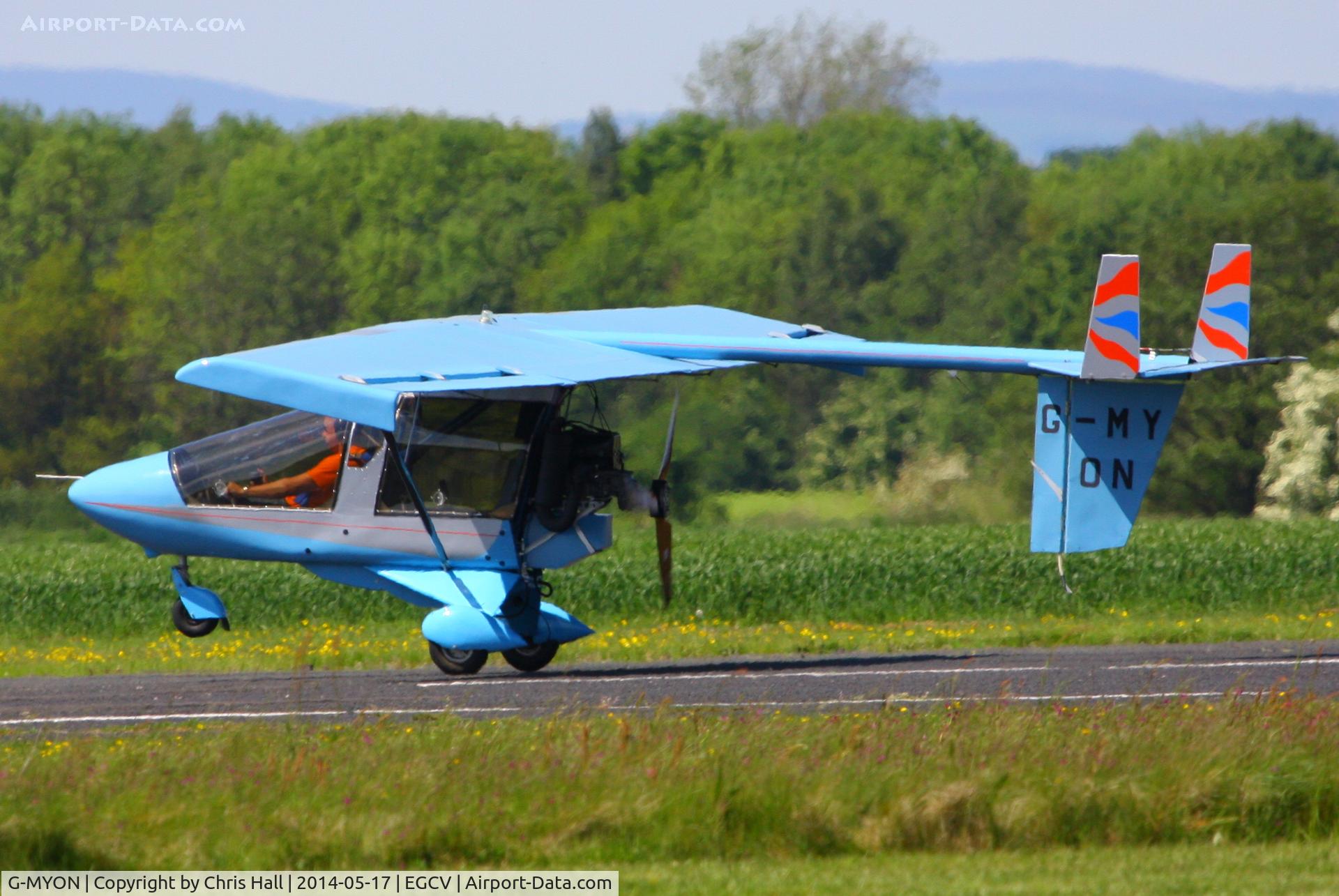 G-MYON, 1994 CFM Shadow Series CD C/N 240, visitor from Welshpool