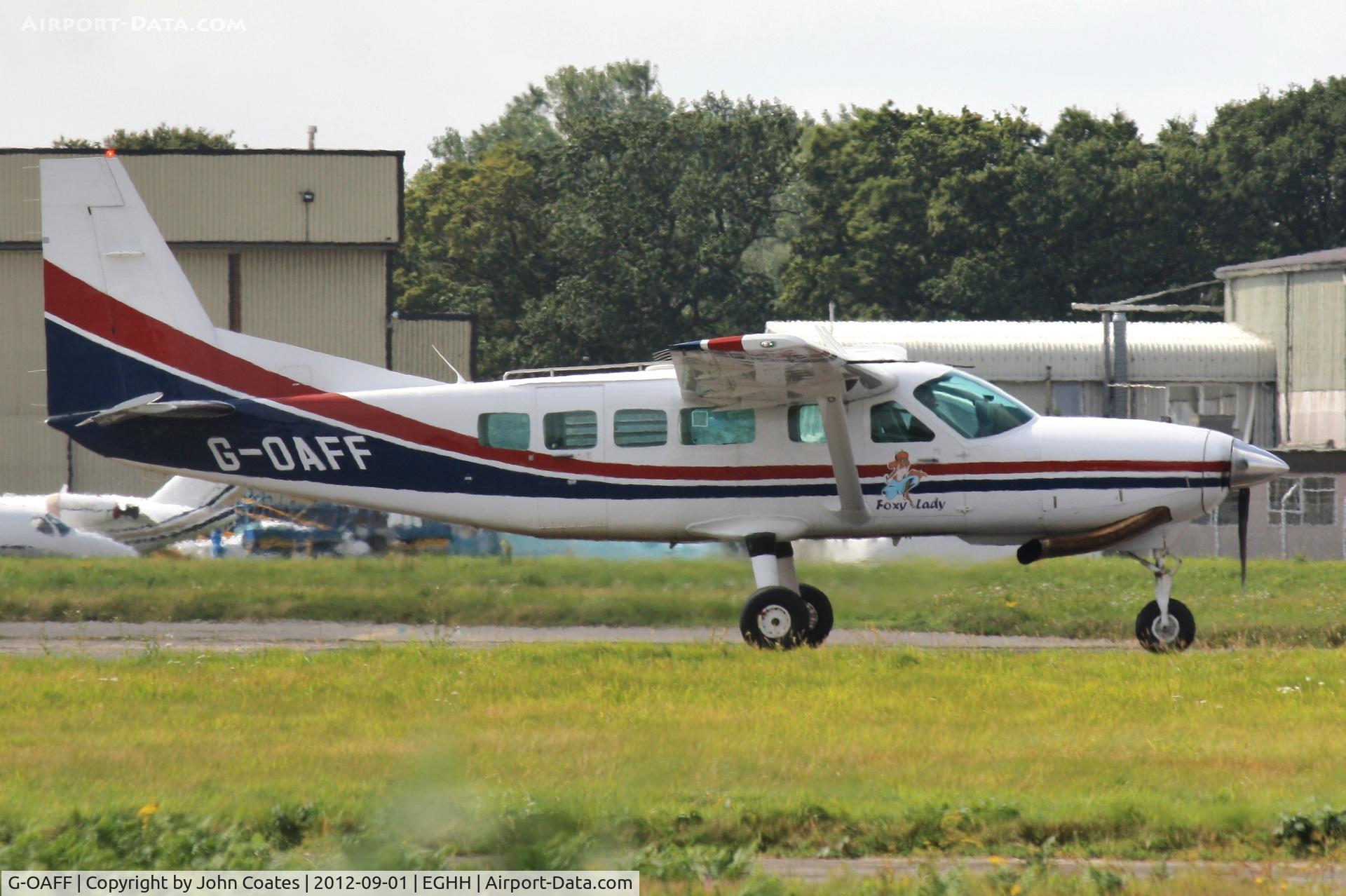 G-OAFF, 2007 Cessna 208 Caravan I C/N 20800415, For seaside show