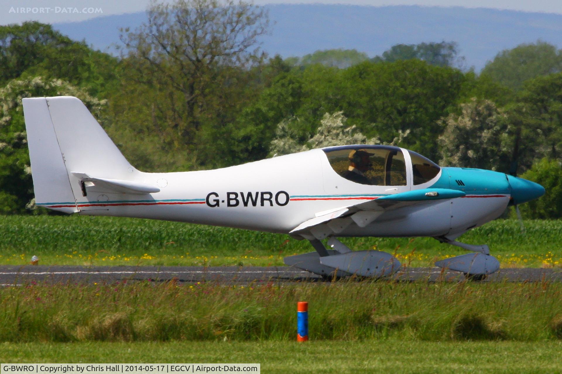 G-BWRO, 1997 Europa Tri-Gear C/N PFA 247-12849, visitor from Fishburn