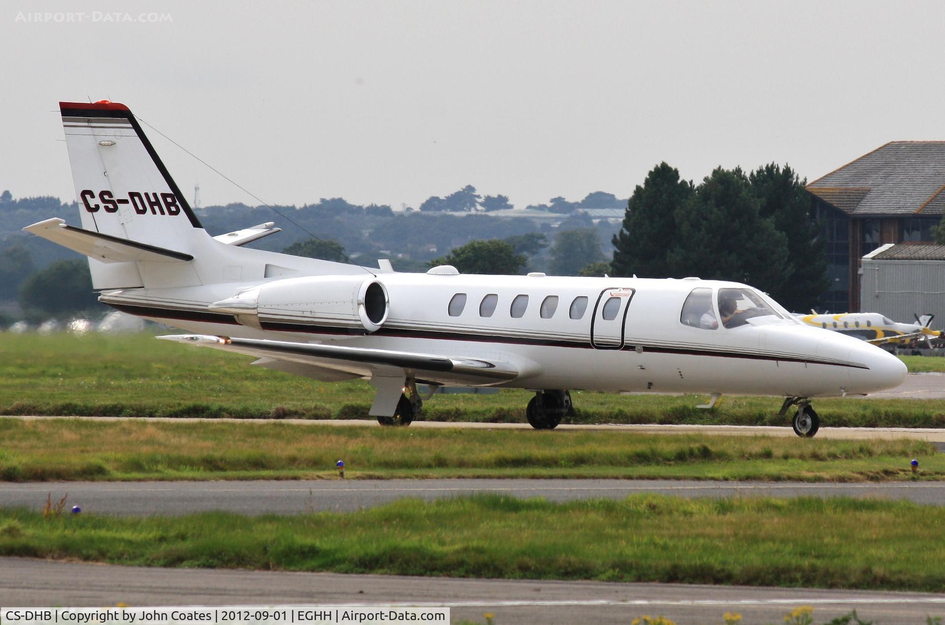 CS-DHB, 2001 Cessna 550 Citation Bravo C/N 550-1009, Taxiing