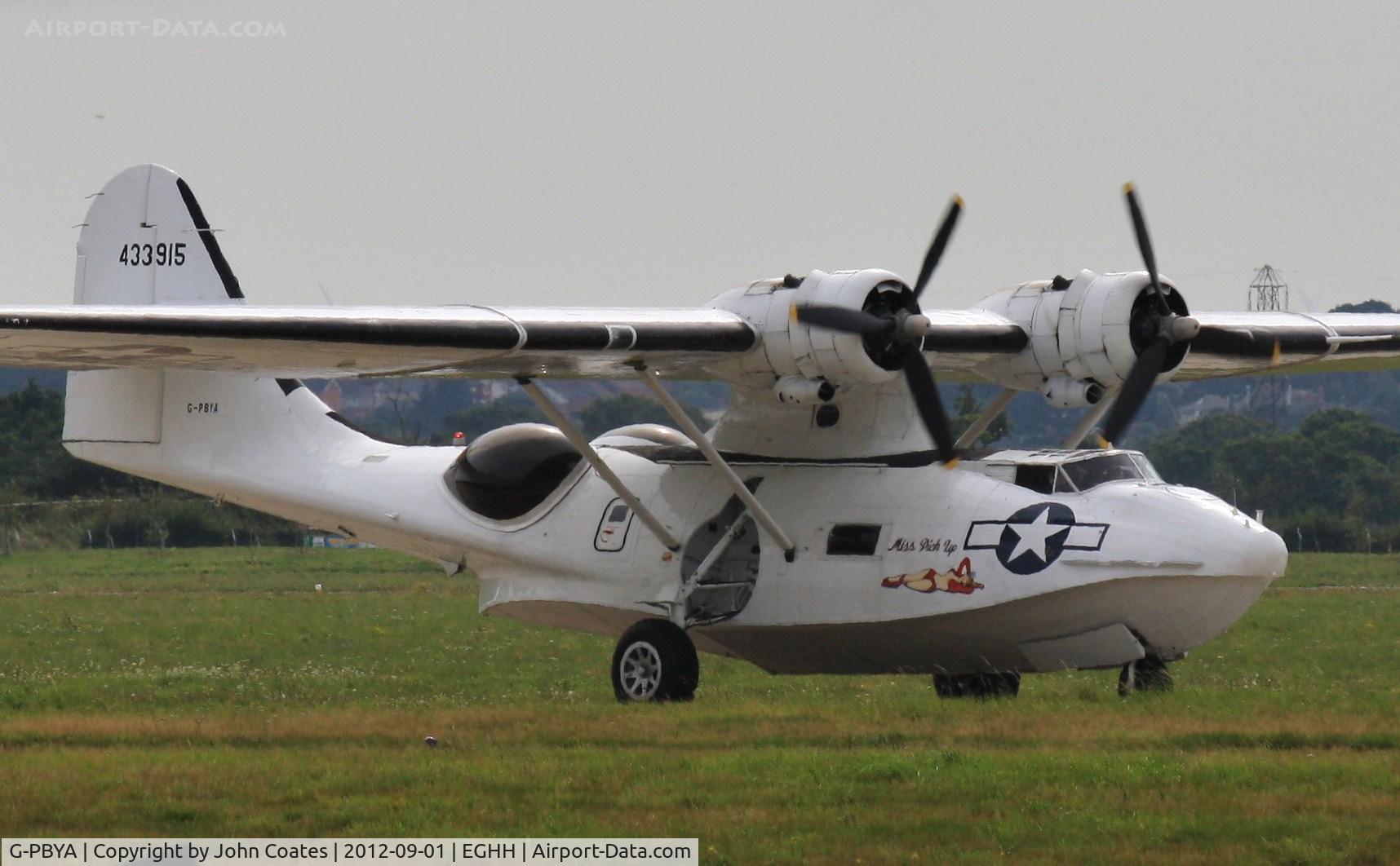 G-PBYA, 1944 Consolidated (Canadian Vickers) PBV-1A Canso A C/N CV-283, Taxiing