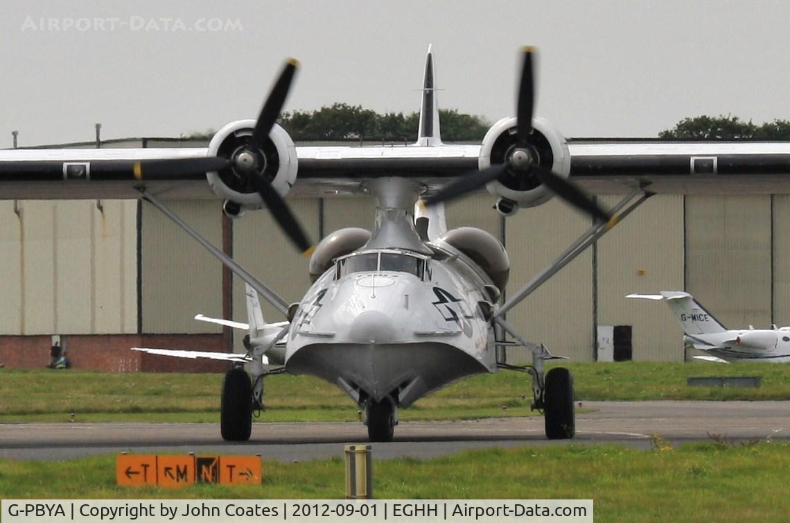 G-PBYA, 1944 Consolidated (Canadian Vickers) PBV-1A Canso A C/N CV-283, Taxiing