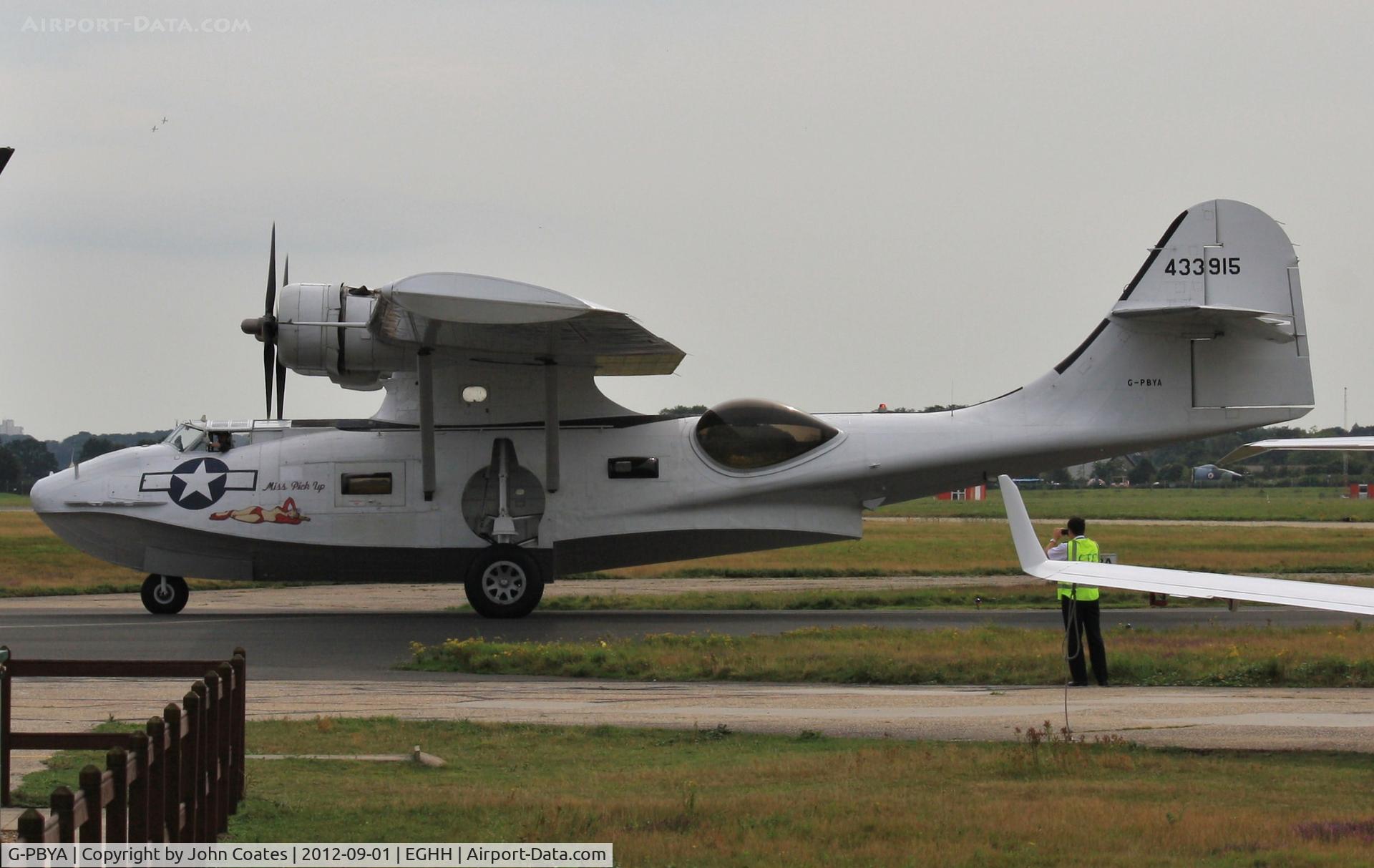 G-PBYA, 1944 Consolidated (Canadian Vickers) PBV-1A Canso A C/N CV-283, Taxiing