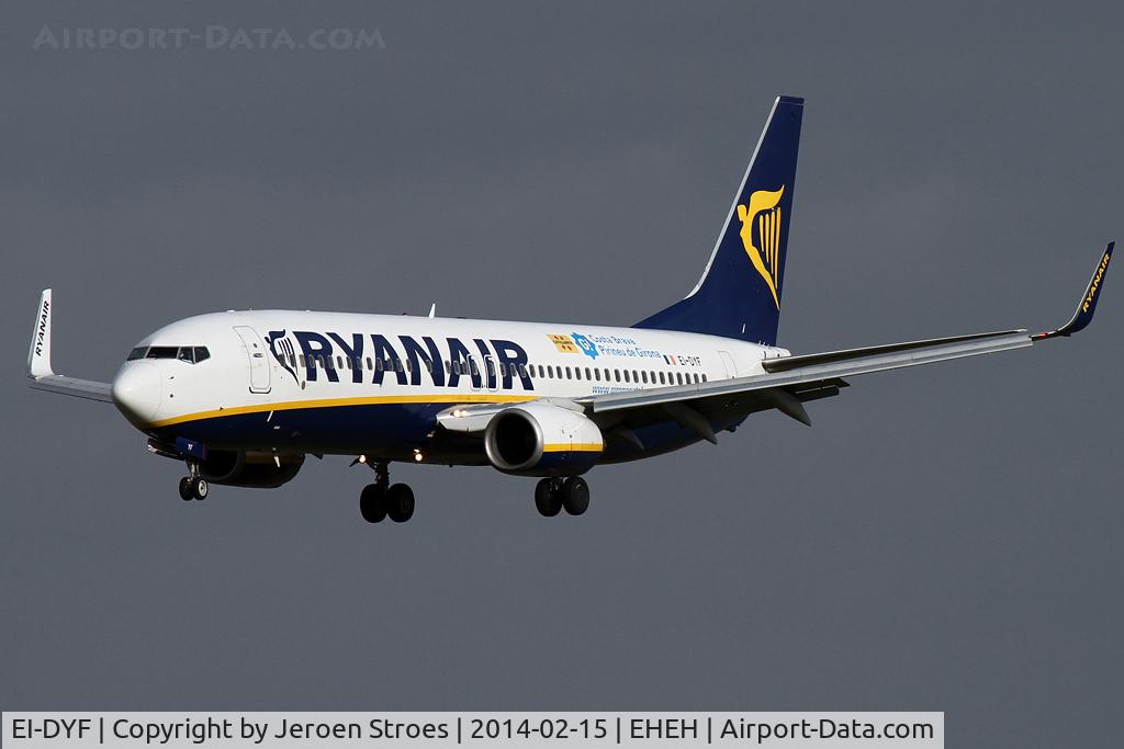 EI-DYF, 2008 Boeing 737-8AS C/N 36569, 