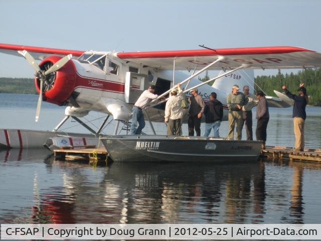 C-FSAP, 1943 Noorduyn UC-64A Norseman C/N 231, Fly out fishing from Nueltin Lake.  Wonderful old work horse.