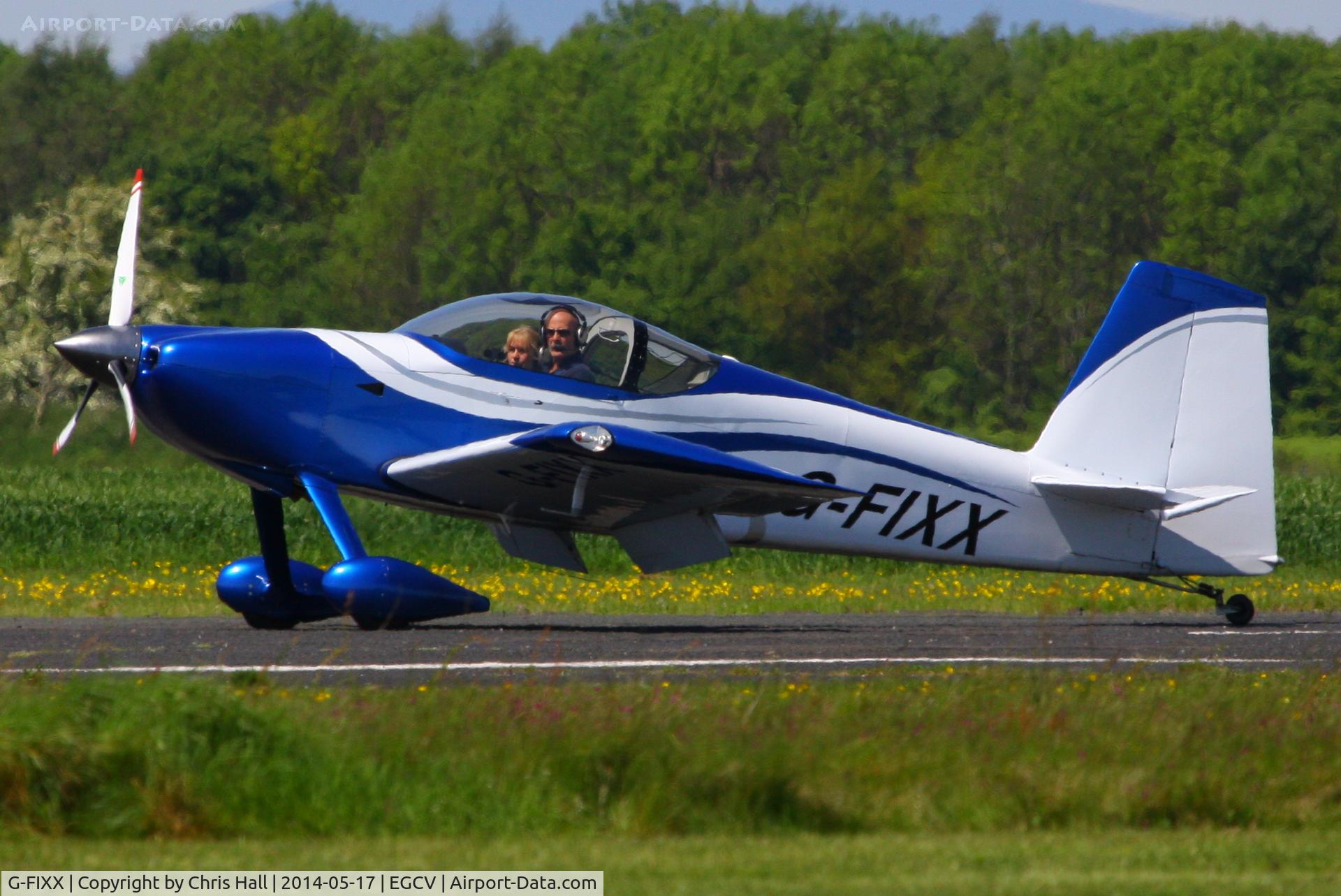 G-FIXX, 2010 Vans RV-7 C/N PFA 323-14225, visitor from Blackpool