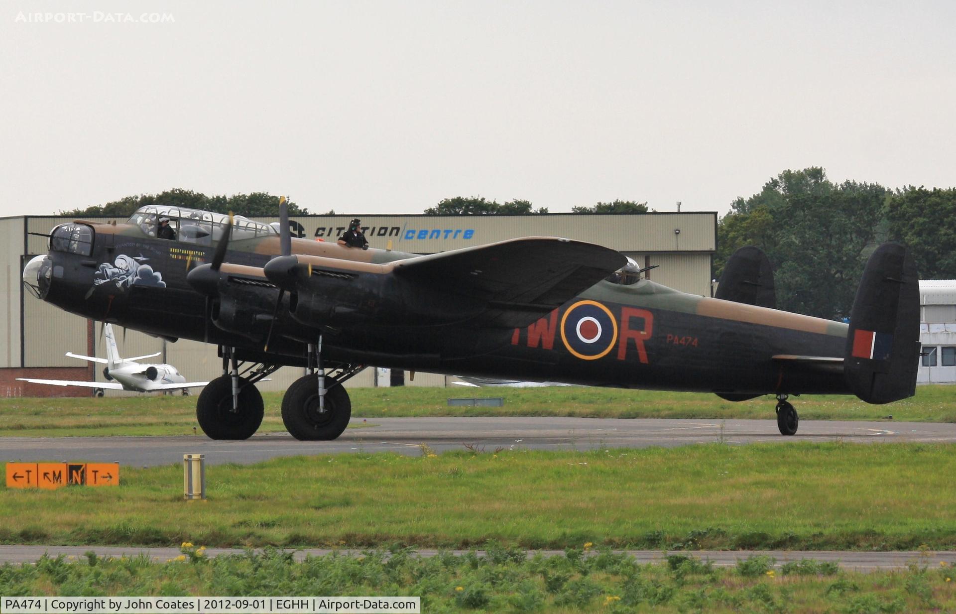 PA474, 1945 Avro 683 Lancaster B1 C/N VACH0052/D2973, For seafront show
