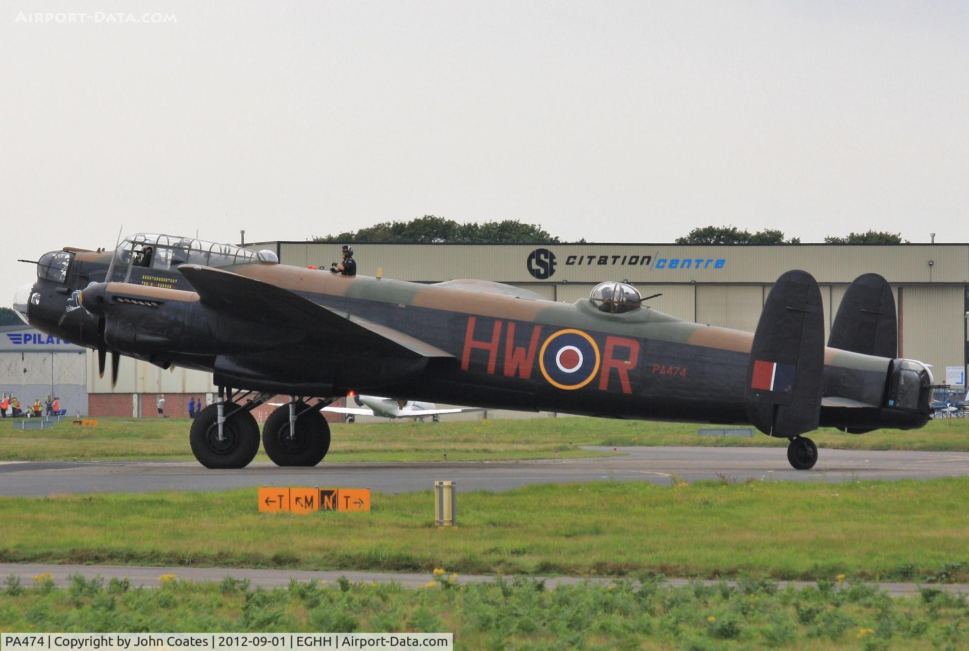 PA474, 1945 Avro 683 Lancaster B1 C/N VACH0052/D2973, Parking