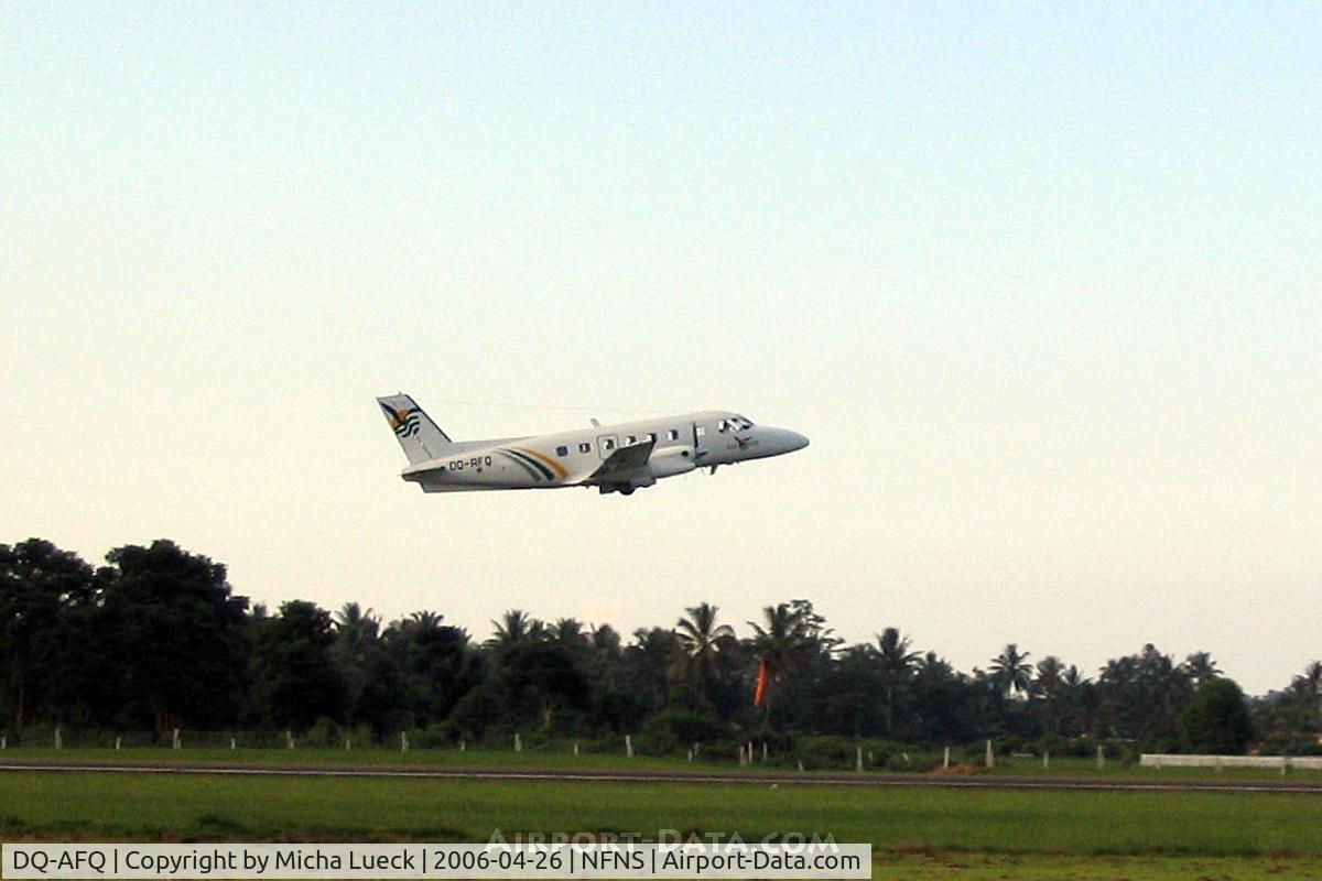 DQ-AFQ, 1992 Embraer EMB-110P1 Bandeirante C/N 110328, At Savu Savu