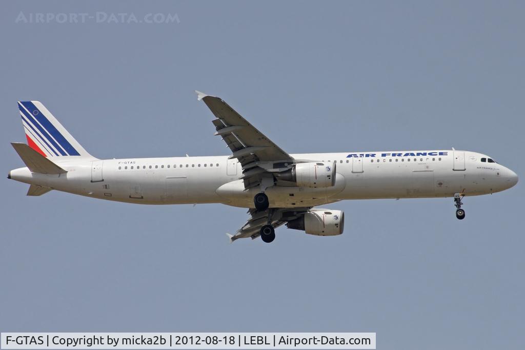 F-GTAS, 2008 Airbus A321-212 C/N 3419, Landing