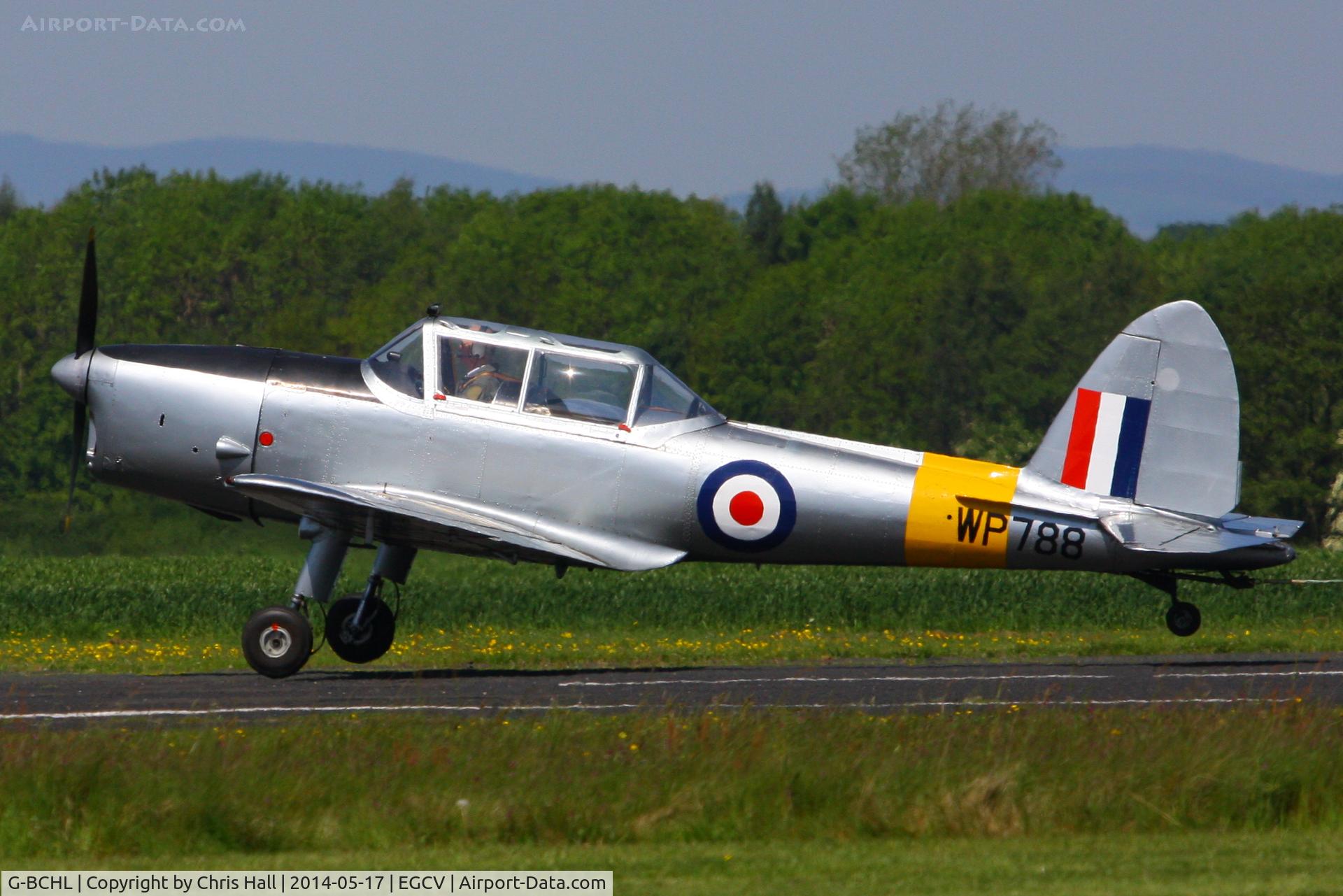 G-BCHL, 1952 De Havilland DHC-1 Chipmunk T.10 C/N C1/0680, Shropshire Soaring Group tug based at Sleap