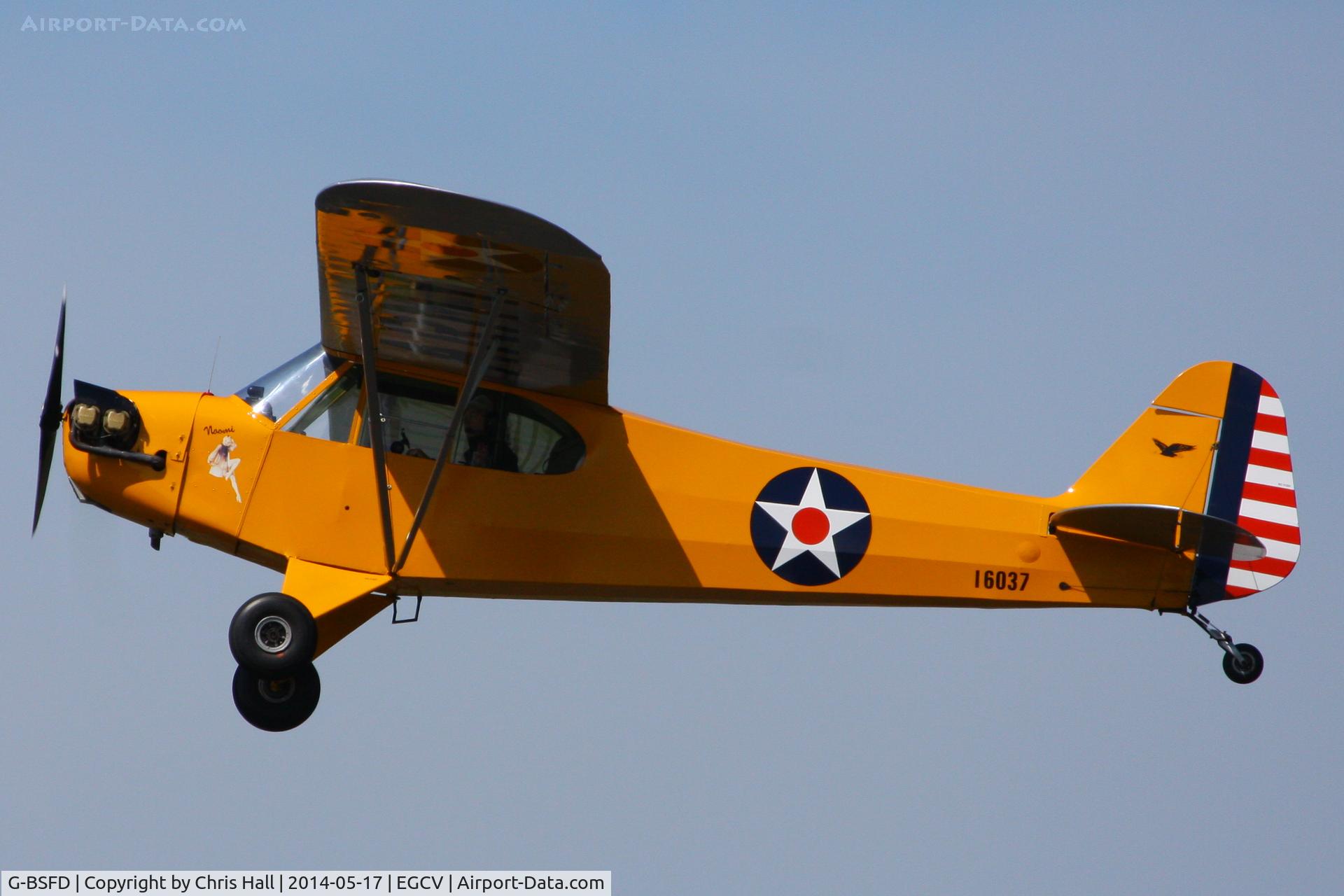 G-BSFD, 1946 Piper J3C-65 Cub Cub C/N 16037, Sleap resident