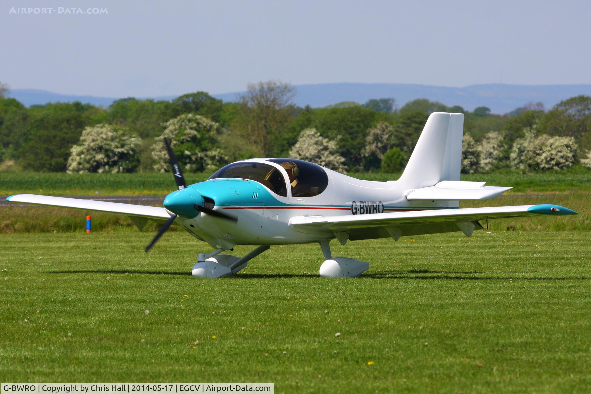 G-BWRO, 1997 Europa Tri-Gear C/N PFA 247-12849, visitor from Fishburn