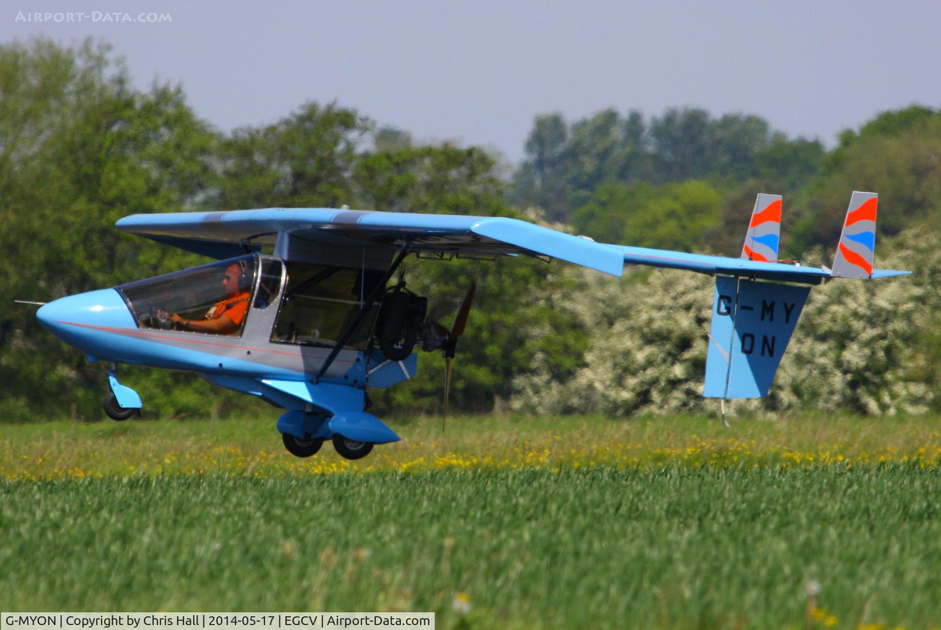 G-MYON, 1994 CFM Shadow Series CD C/N 240, visitor from Welshpool