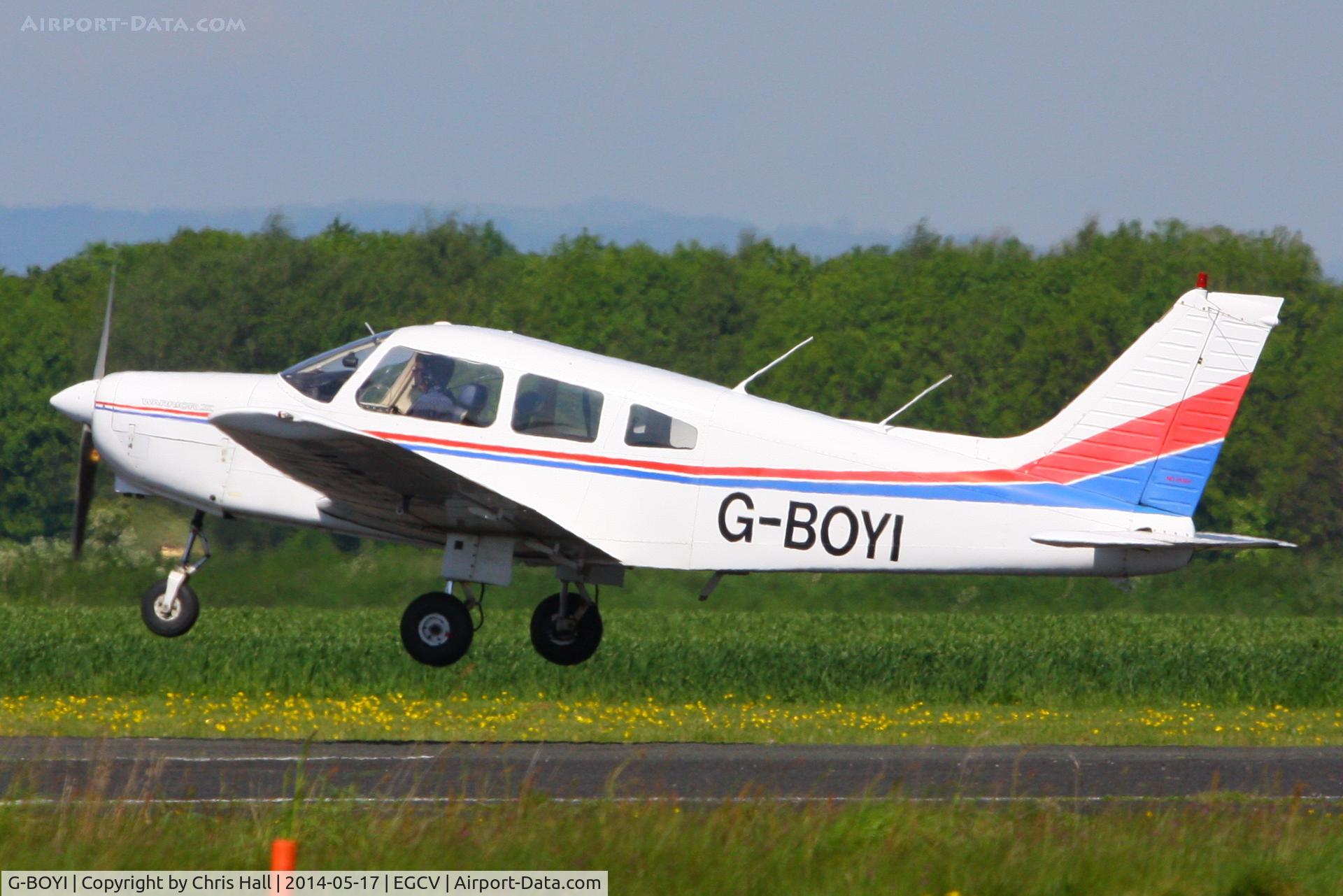 G-BOYI, 1978 Piper PA-28-161 Cherokee Warrior II C/N 28-7816183, Sleap resident