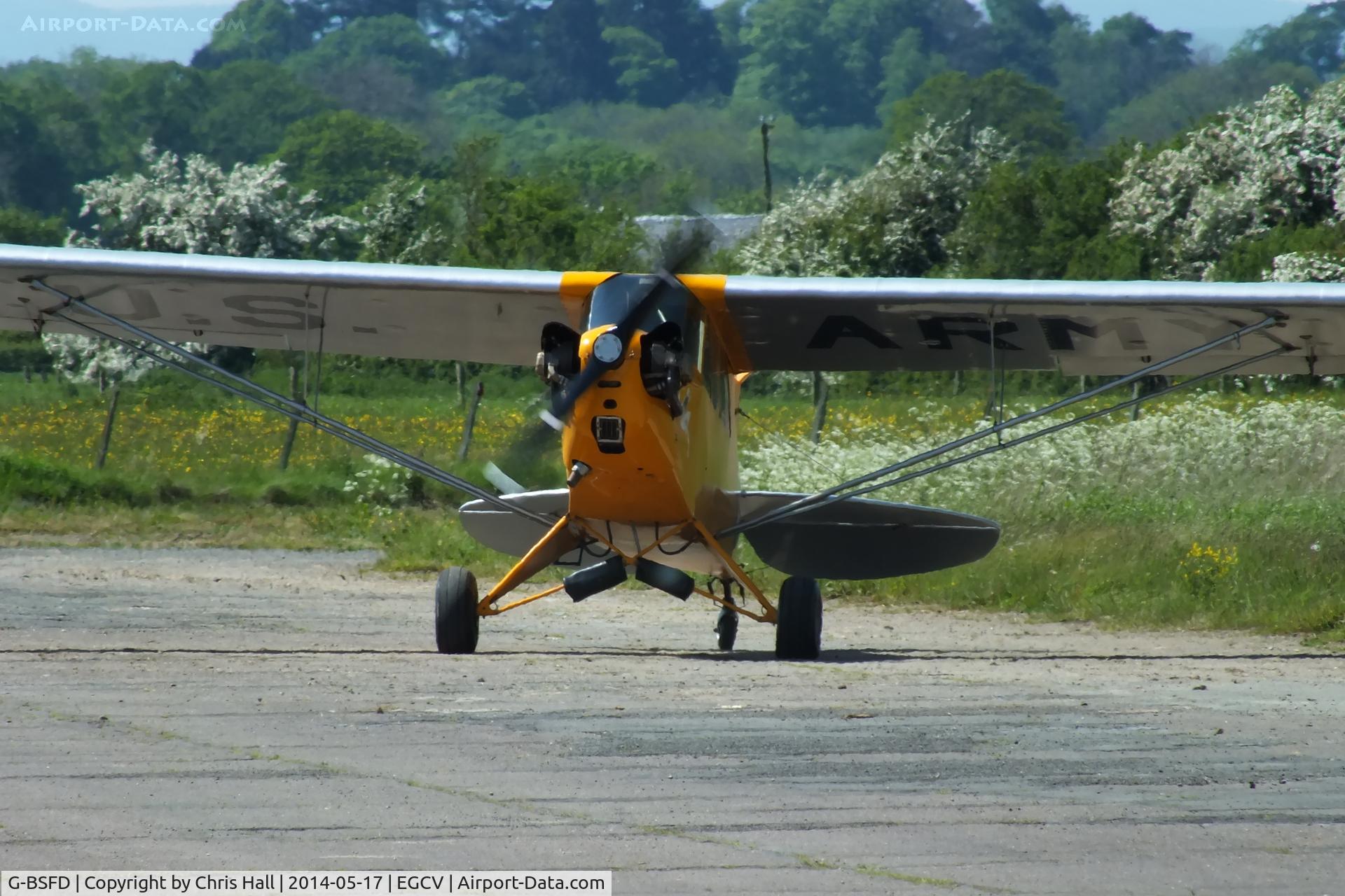G-BSFD, 1946 Piper J3C-65 Cub Cub C/N 16037, Sleap resident