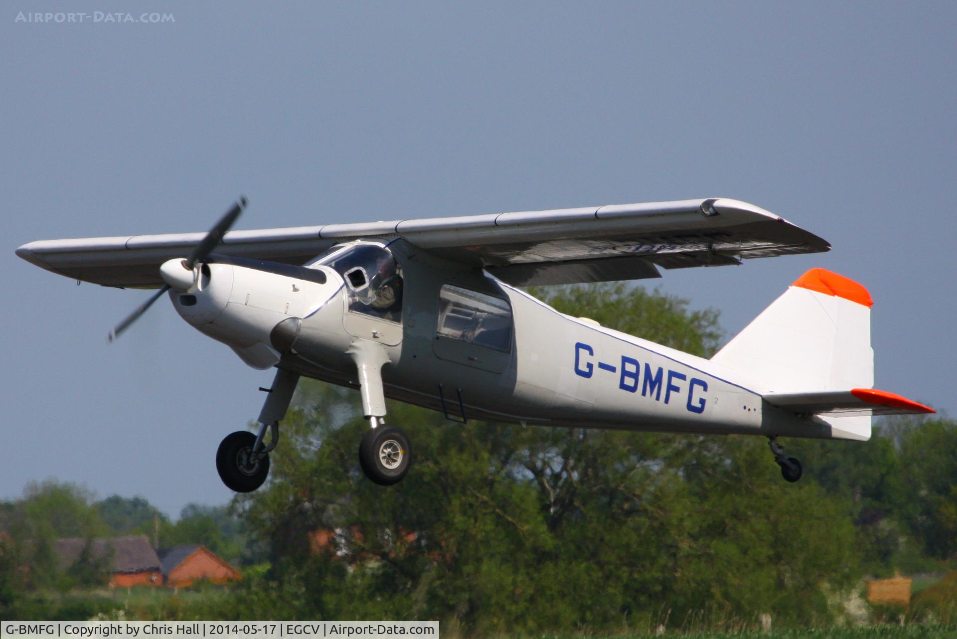 G-BMFG, 1958 Dornier Do-27A-1 C/N 342, departing from Sleap