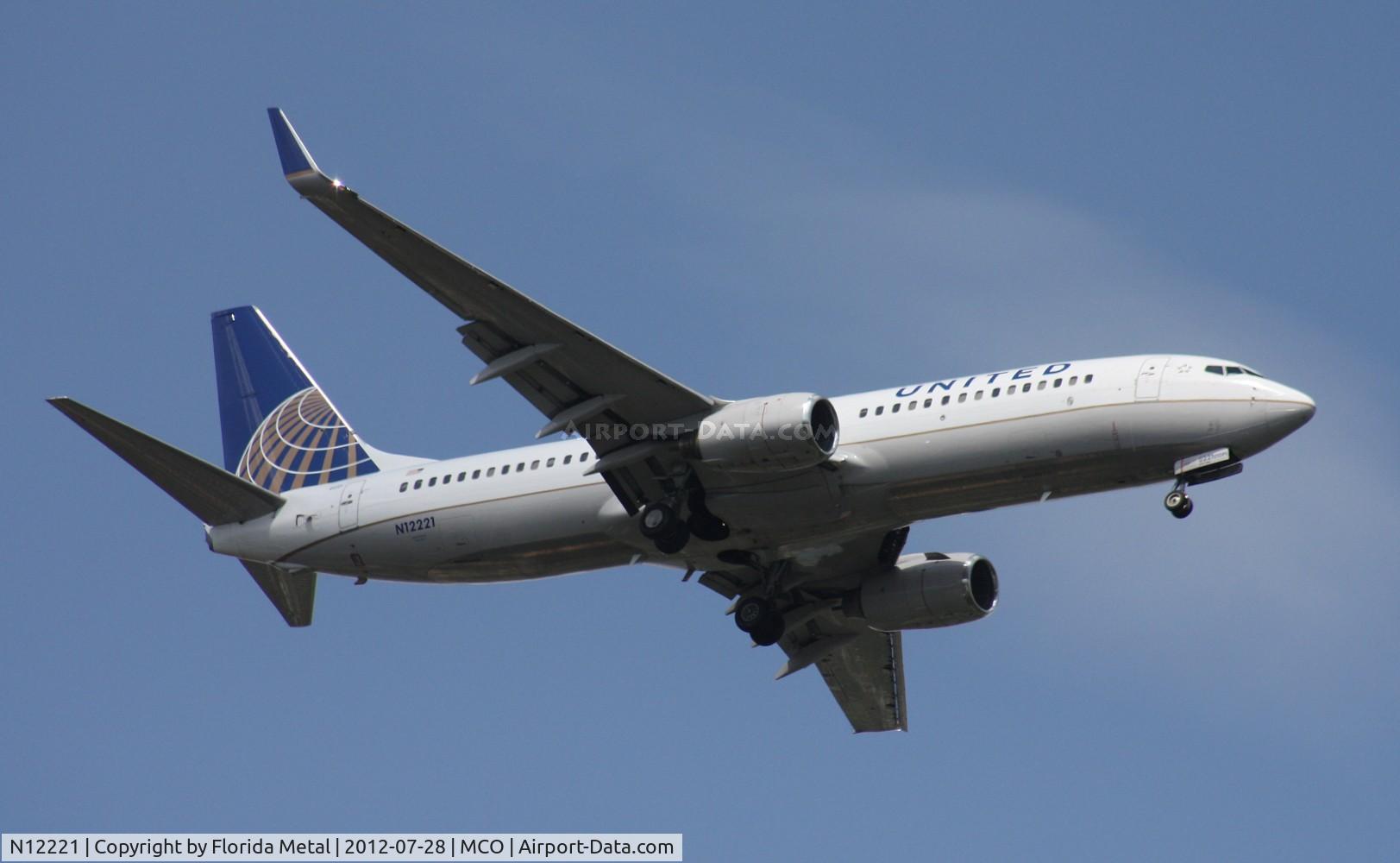 N12221, 1998 Boeing 737-824 C/N 28930, United 737-800