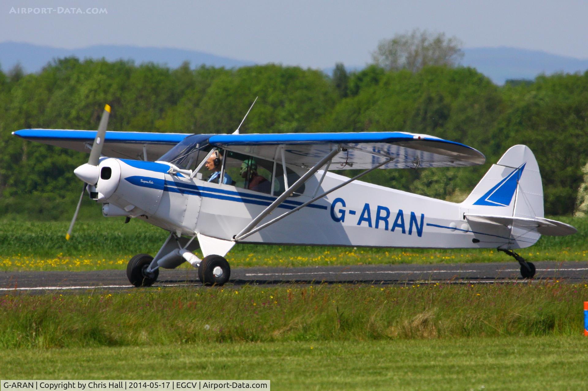 G-ARAN, 1960 Piper PA-18-150 Super Cub C/N 18-7307, Visitor from Leicester