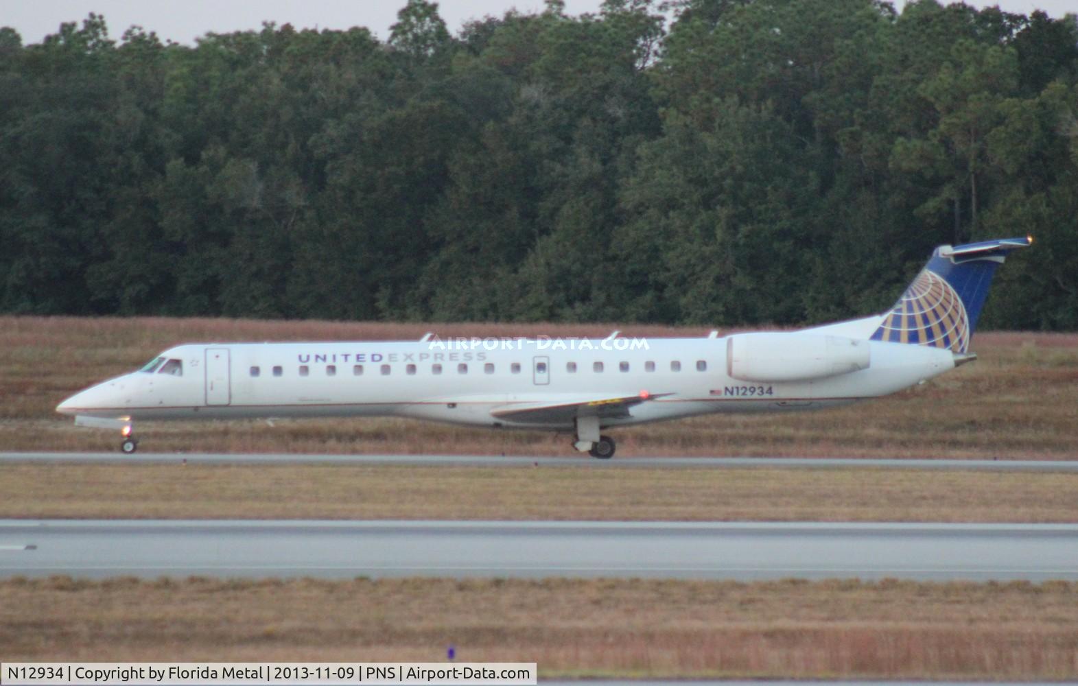 N12934, 1997 Embraer EMB-145EP (ERJ-145EP) C/N 145019, United EMB-145